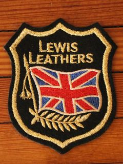 "LEWIS LEATHERS UNION JACK" PATCH
