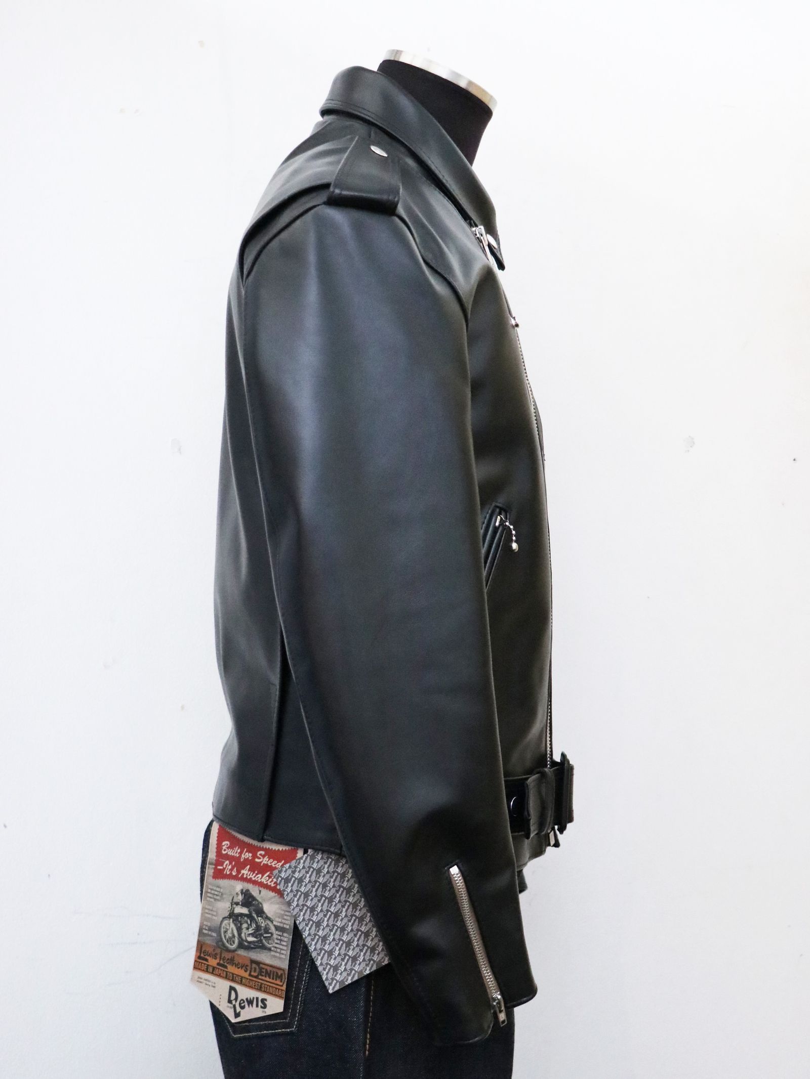 【受注オーダー】メンフィズジャケット (ホースハイド×レッドキルティング) / MEMPHIS JACKET (#723) (HORSE / RED QUILT)