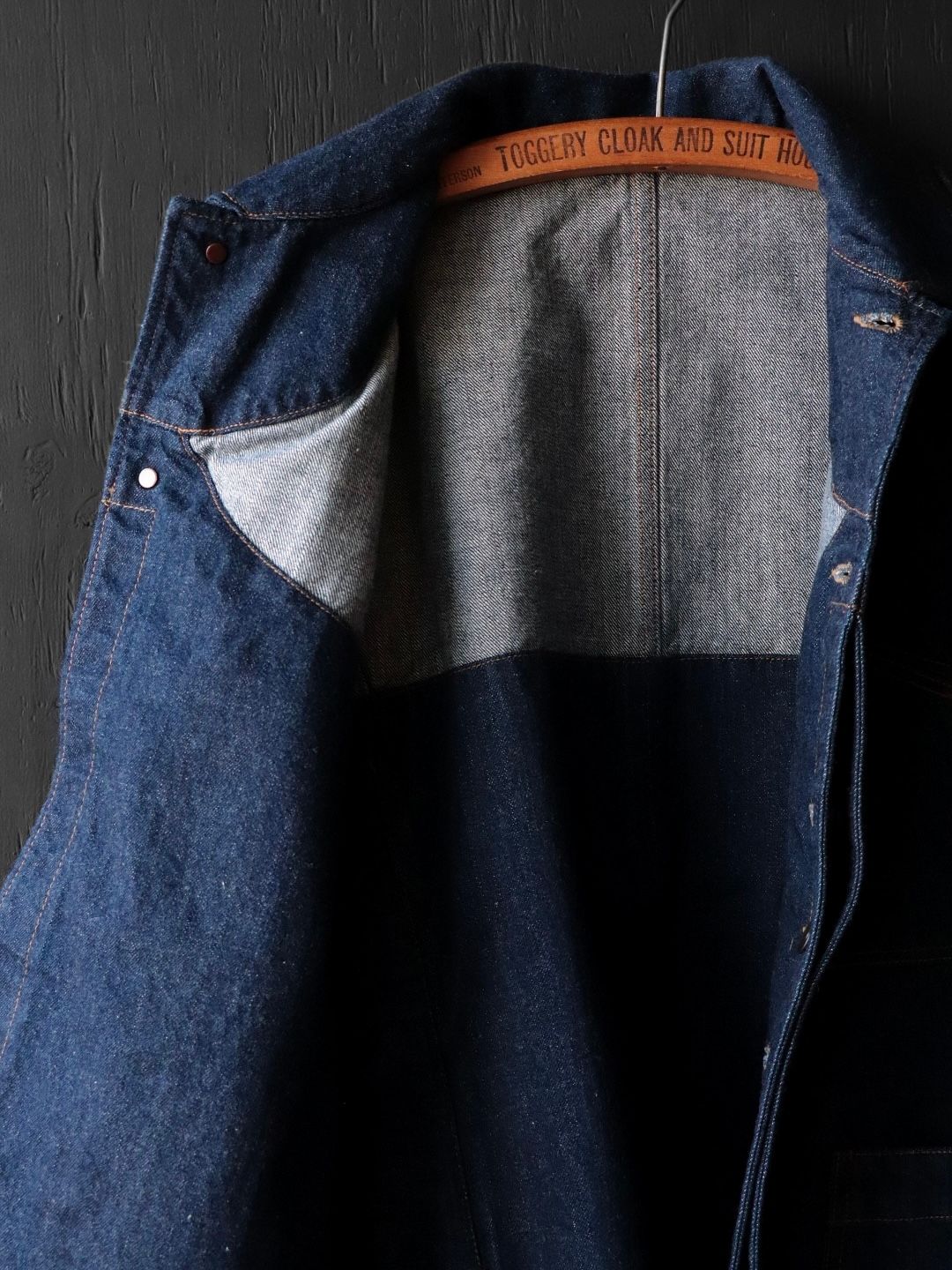 1910s 9oz DEATH VALLEY JACKET (DARK INDIGO)