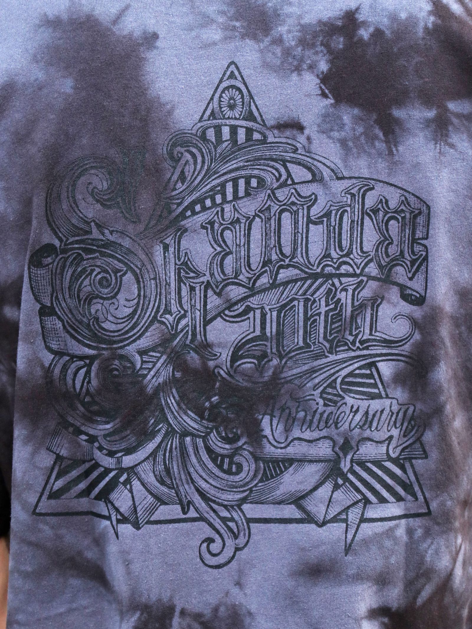20周年オリジナルタイダイTシャツ (ブラック)