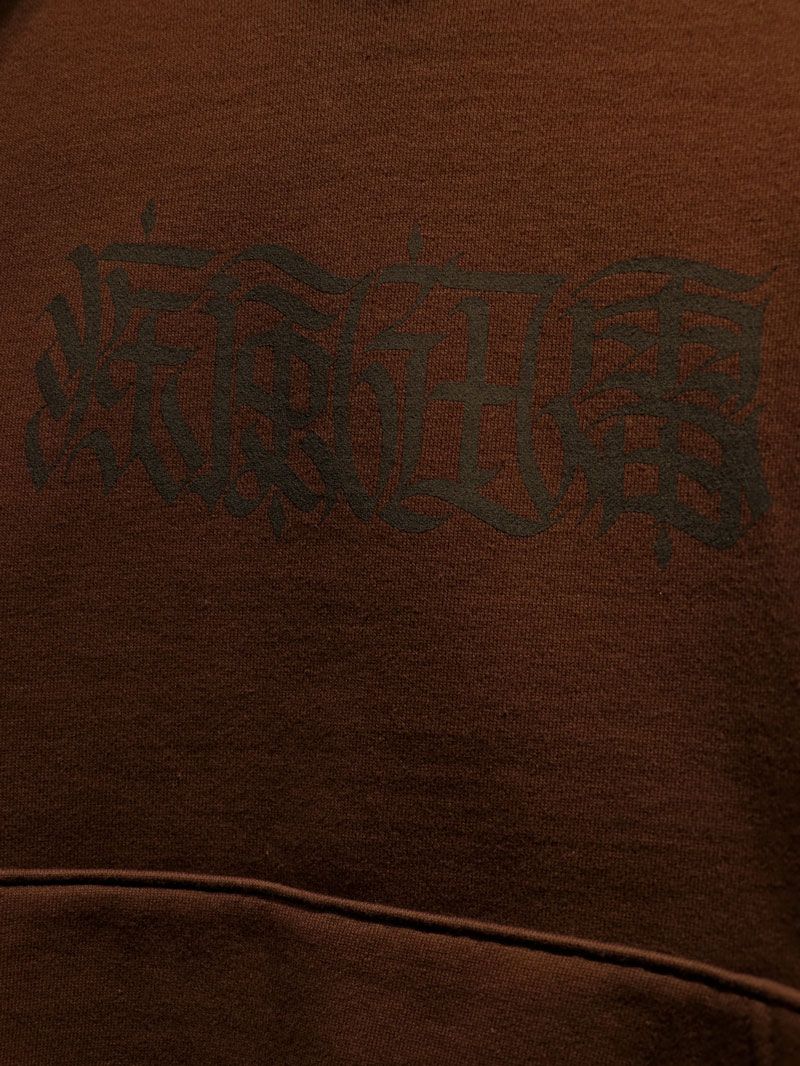 MOZYSKEY×SKANDA "疾風迅雷" PARKA (BROWN) / 別注パーカー (ブラウン)