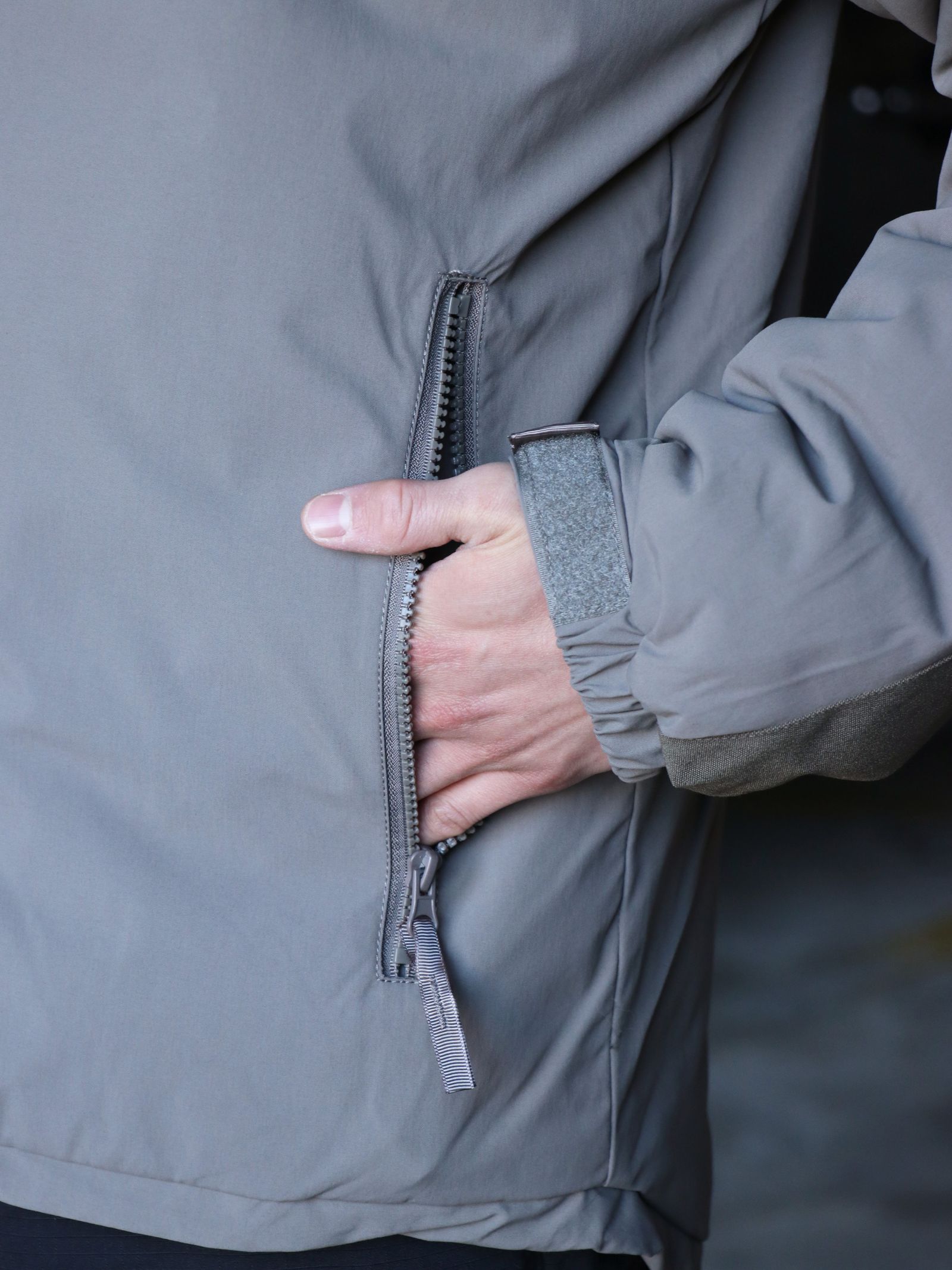 "DARK MATTER" エクワックス ジャケット (グレー)  / "DARK MATTER" ECWCS JACKET (GRAY)