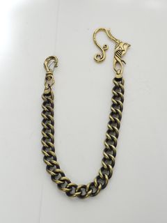 GANGSTERVILLE & galcia COLLABORATION  WALLET CHAIN 45cm (BRASS)