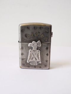 SKANDA x LITTLE VILLAGE & Co. "SPECIAL ZIPPO" No.4 / スペシャルジッポ (シルバー)