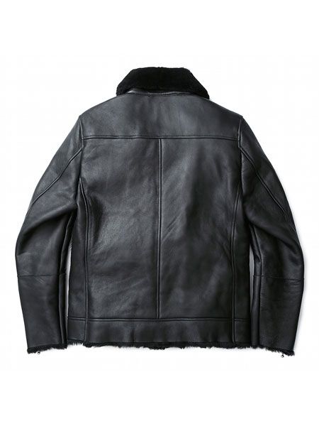 CRIMIE - ALL MOUTON G-1 JACKET / オールムートン ジャケット (BLACK