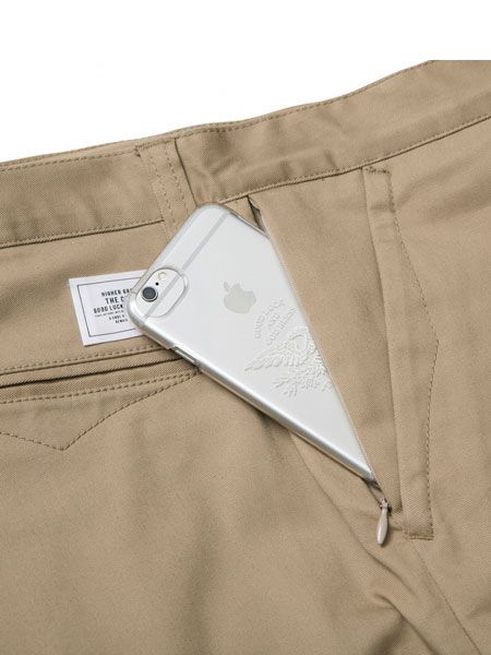 CRIMIE - LEX CHINO STRETCH PANTS (BEIGE) | SKANDA