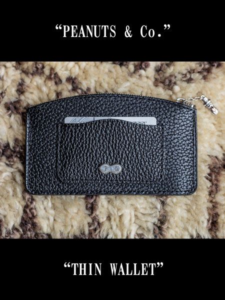 PEANUTS & CO. - MIDDLE TRACKER WALLET (BLAUK) | SKANDA 