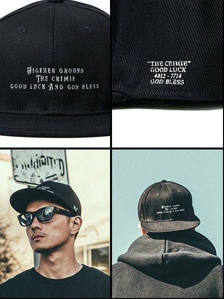 CRIMIE - B.B LOGO CAP (BLACK) | SKANDA