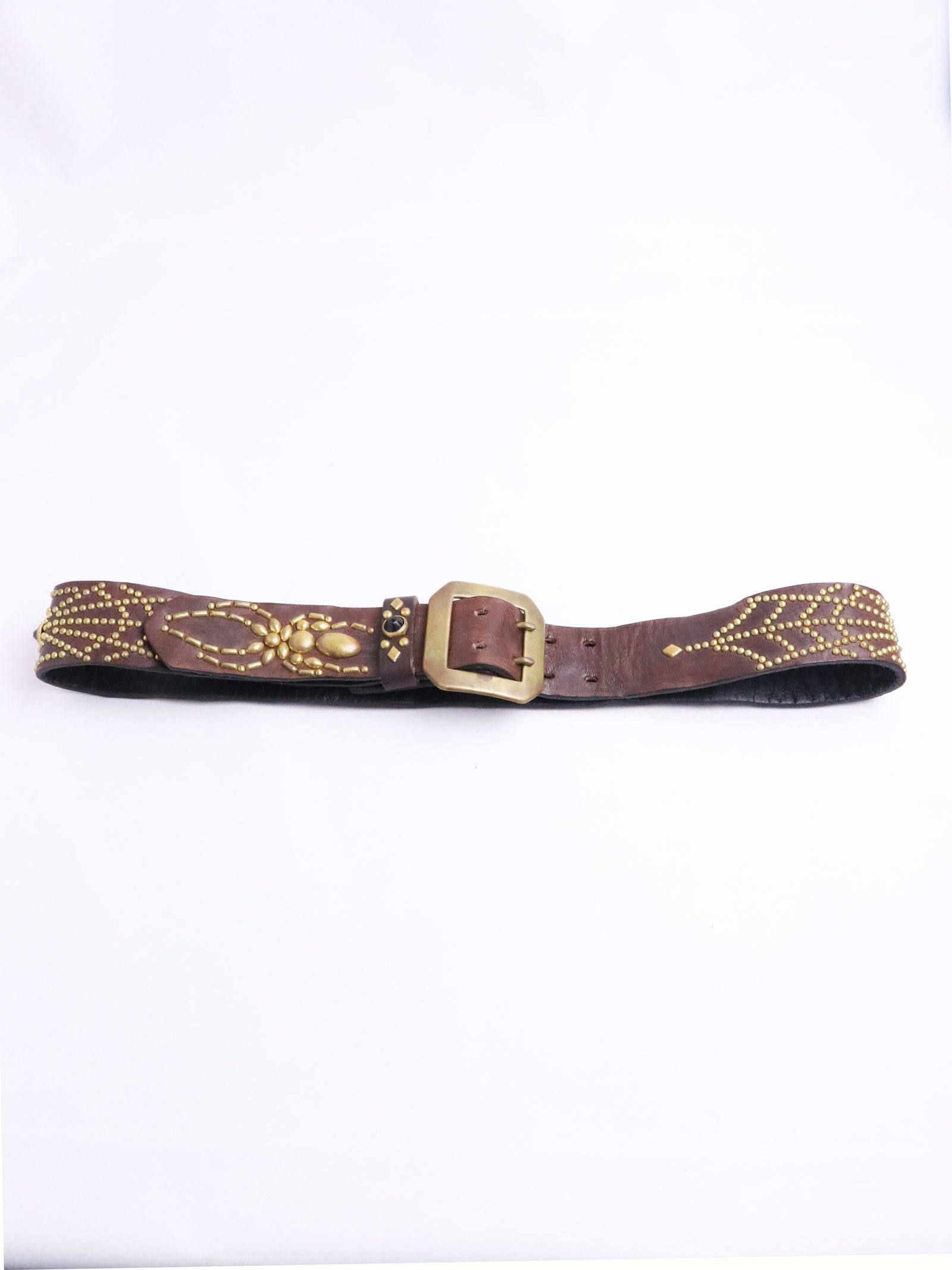 【SKANDA別注モデル】SPIDERNET "SFFS" BLT "BRASS" 1 / スパイダーネットベルト