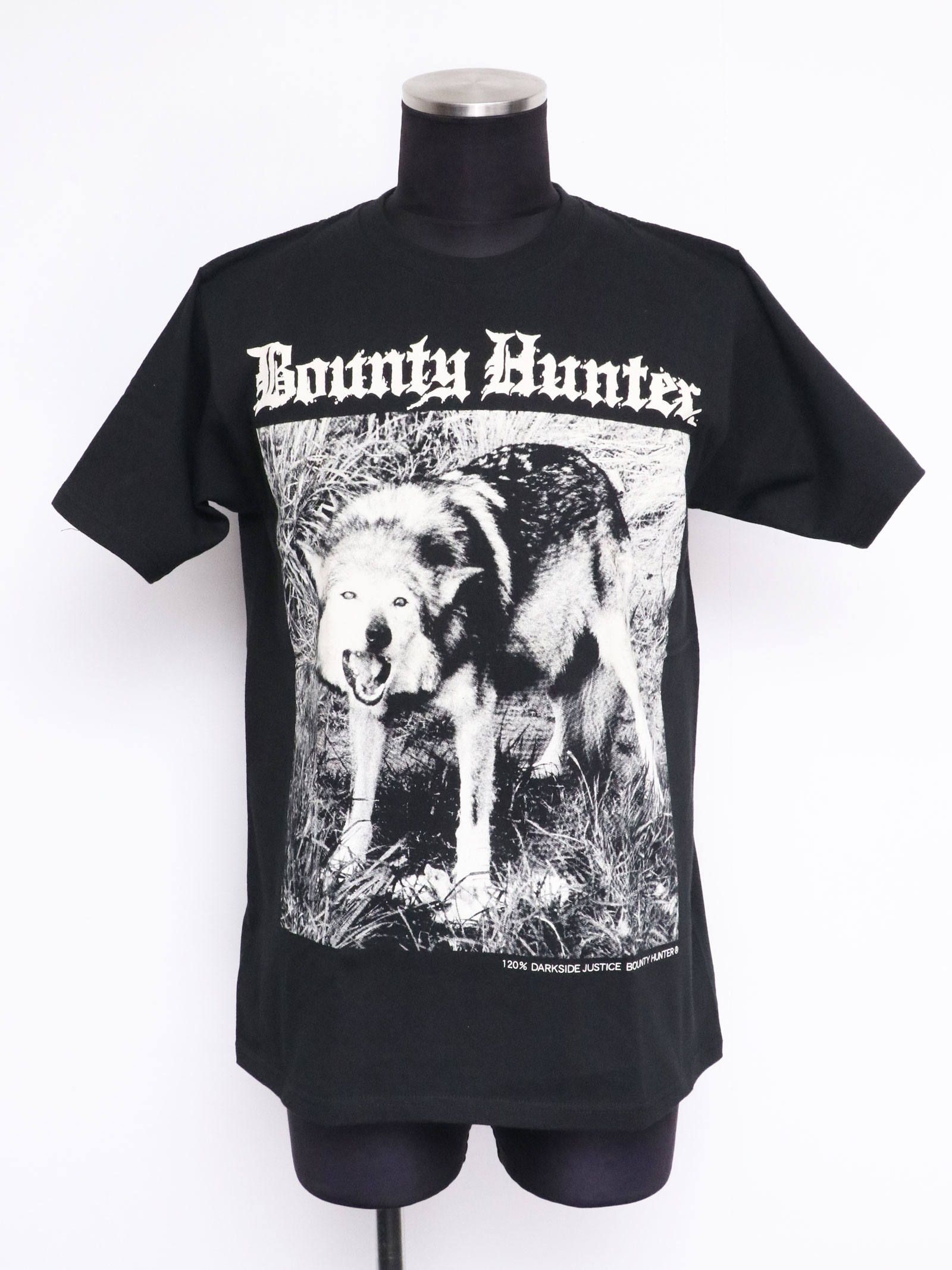 BOUNTY HUNTER - ウルフ Tシャツ (ブラック) / BxH Wolf Tee (BLACK