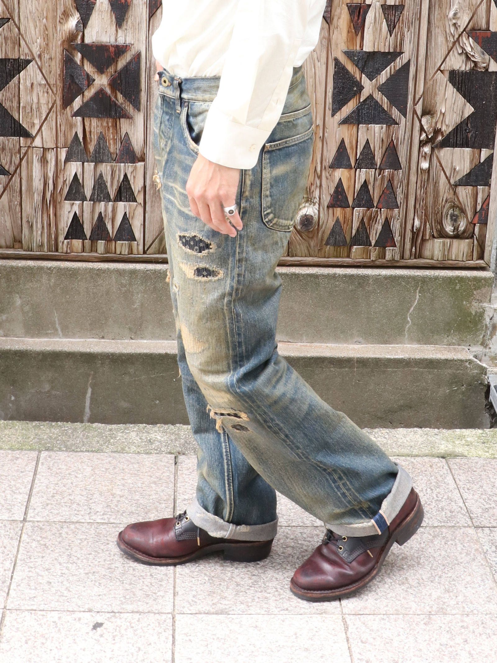 変更OK by gladhand GLADDEN-DENIM TYPE-1 デニムパンツ | www.ccfl.ie