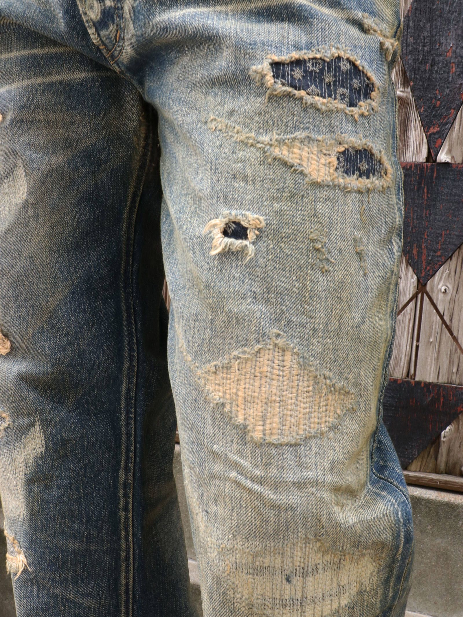 BY GLADHAND - GLADDEN DENIM PANTS TYPE-1 