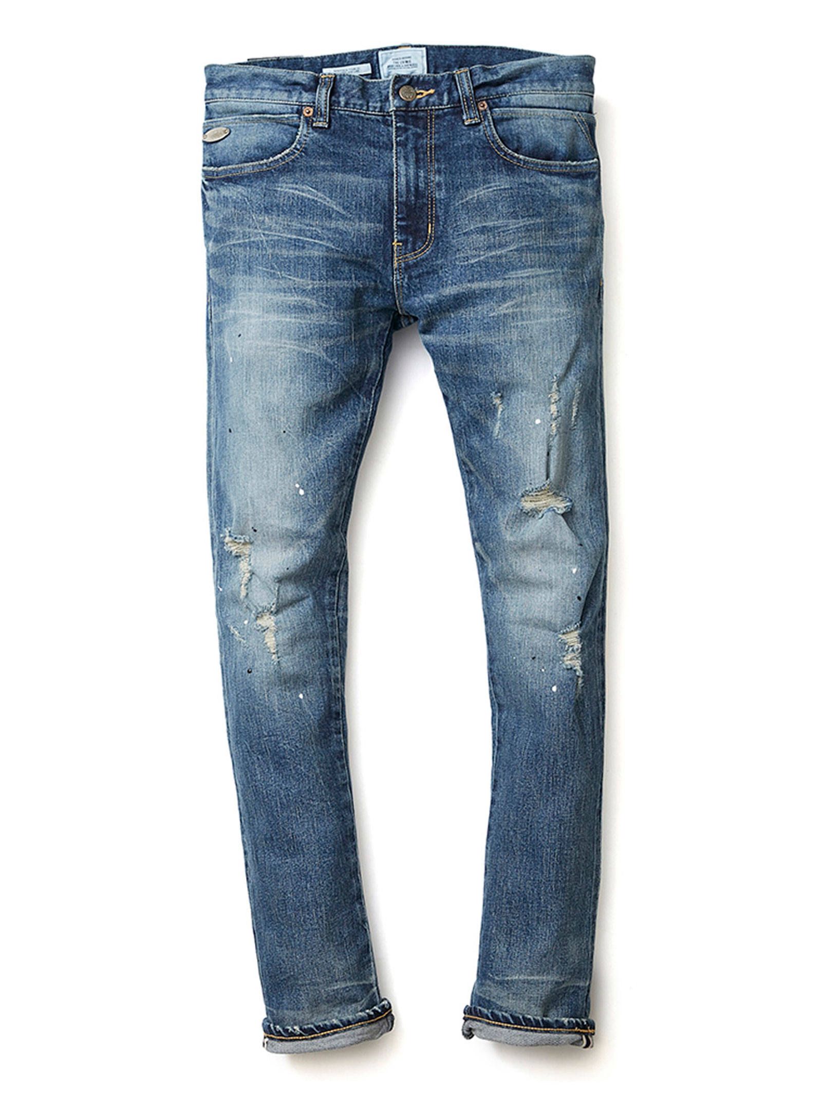 BORN FREE GARAGE CRASH STRETCH JAPANESE SELVEDGE