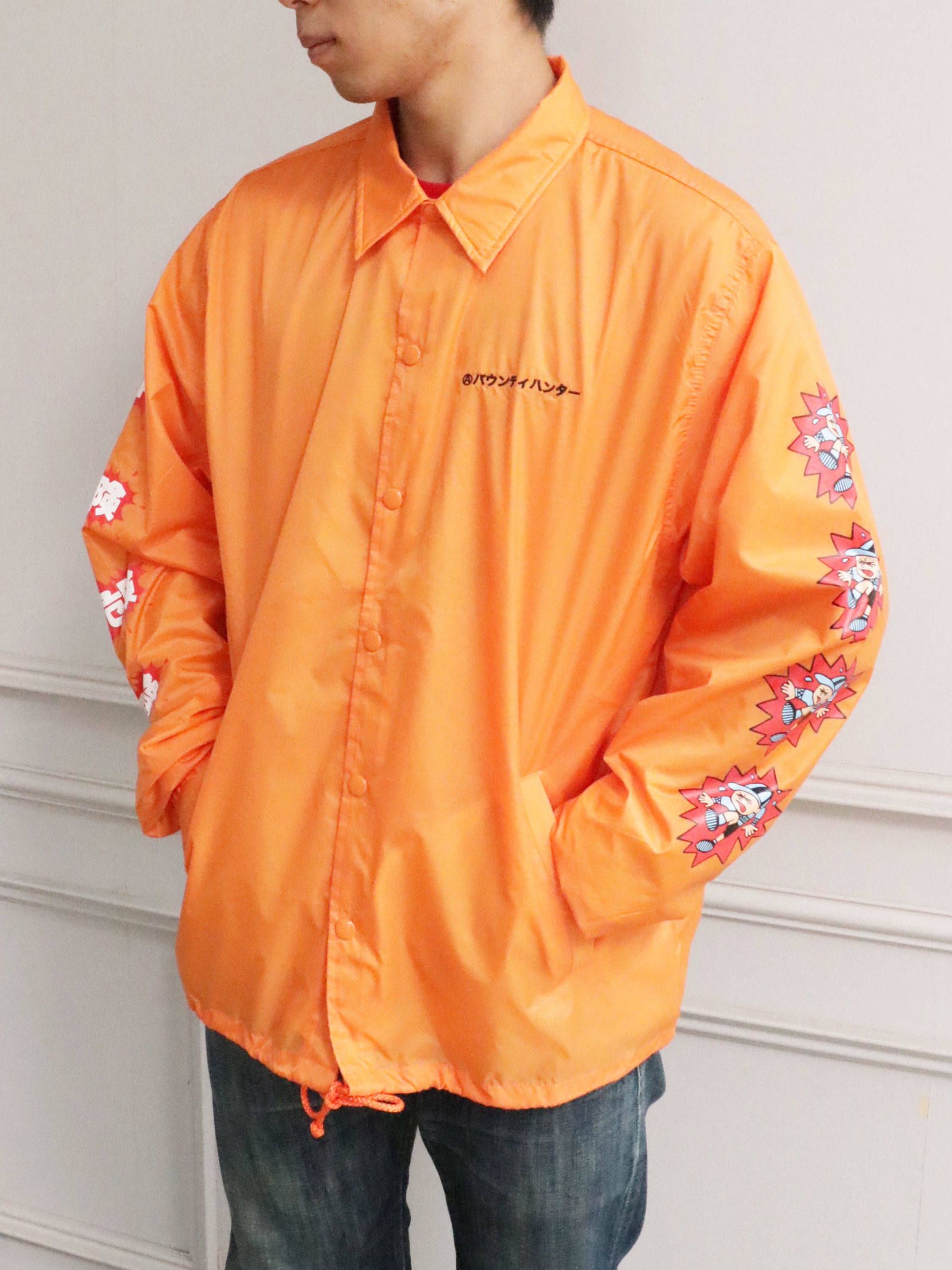 BOUNTY HUNTER - BxH PUTS COACH JKT (ORANGE) / プッツ 