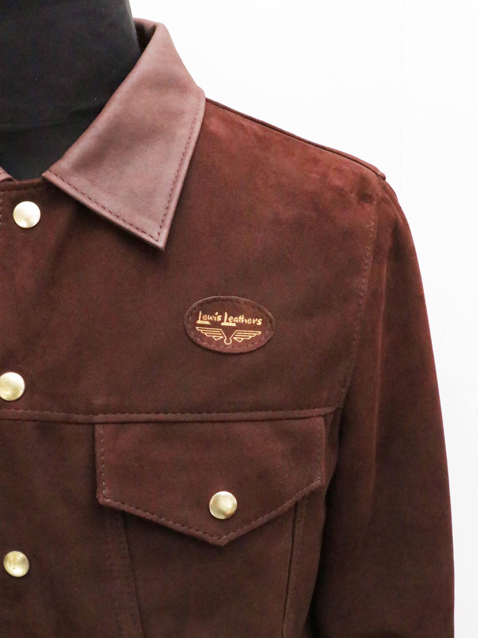 【受注オーダー】ウエスタンジャケット / #988 WESTERN JACKET (BROWN SUEDE)