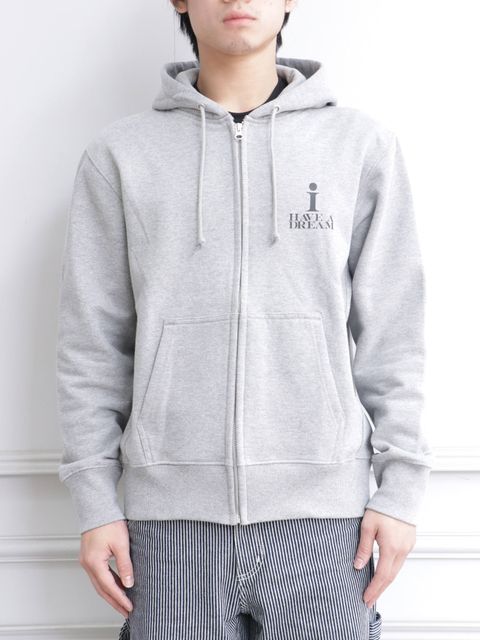 ジップアップパーカー(O.L.A.W)(グレー) / ZIPUP PARKA (GRAY)
