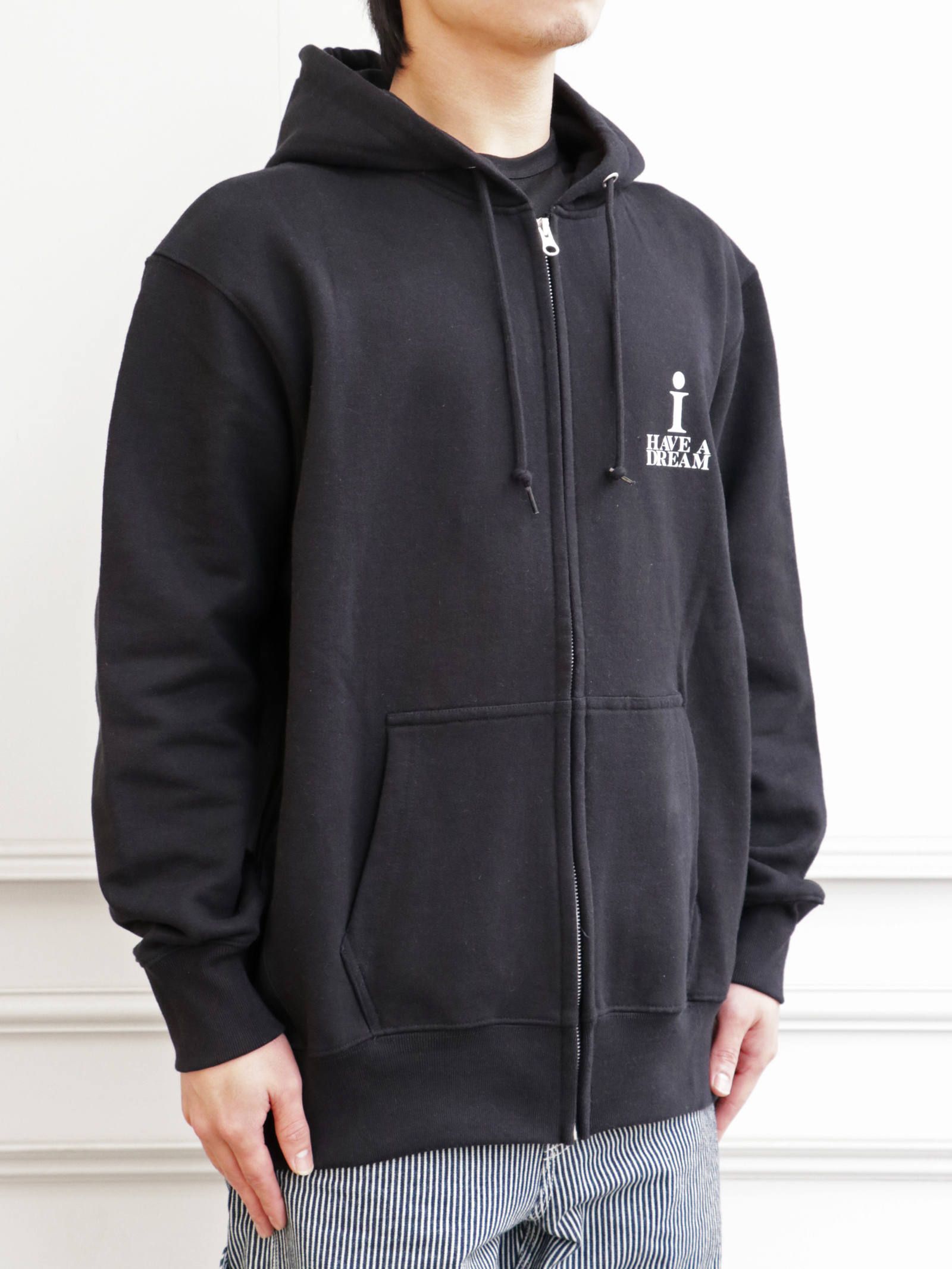 ジップアップパーカー(O.L.A.W)(ブラック) / ZIPUP PARKA (BLACK)