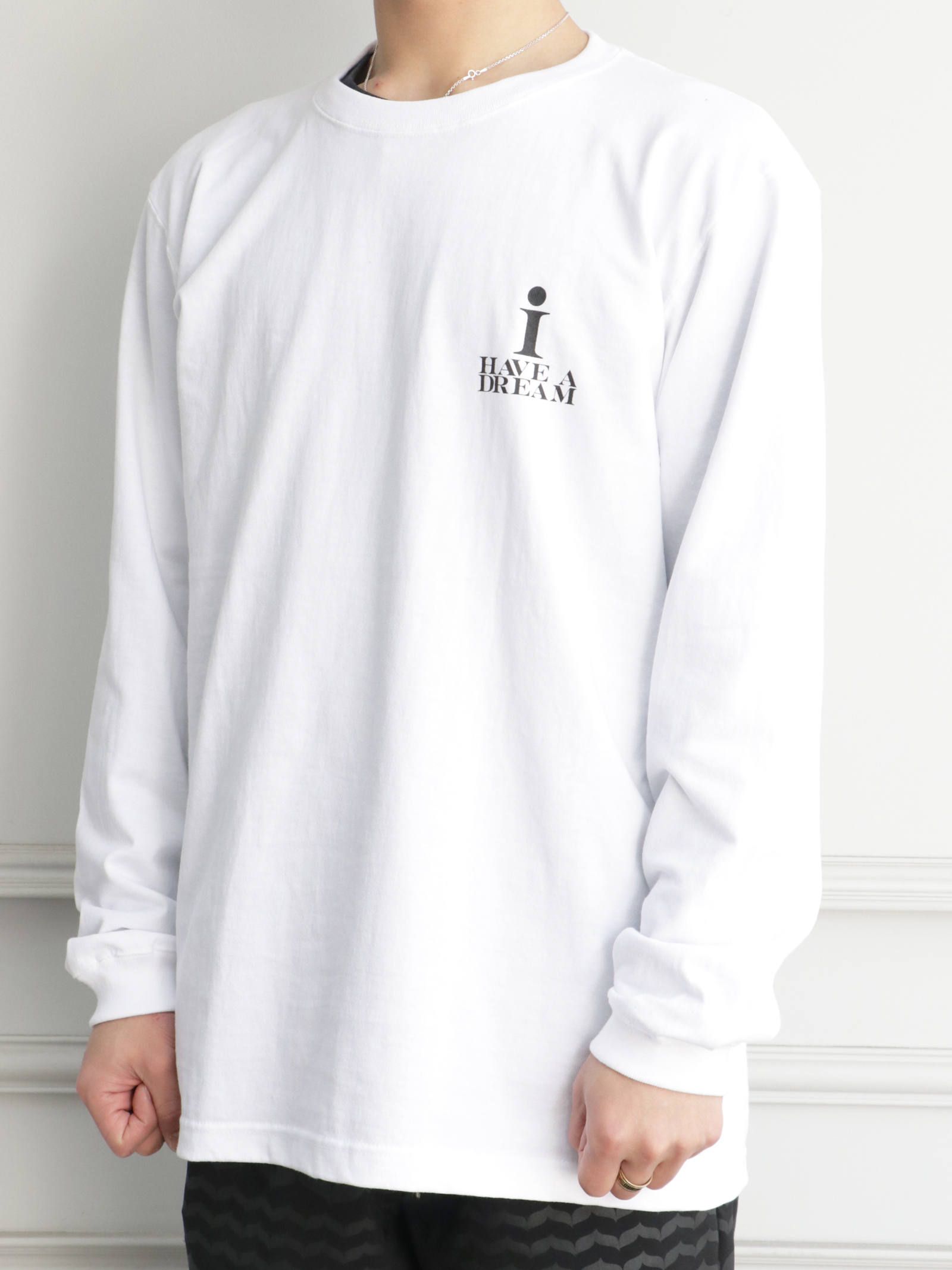 ロングスリーブTシャツ(O.L.A.W) (ホワイト) / LONG SLEEVE T-SHIRTS (WHITE)