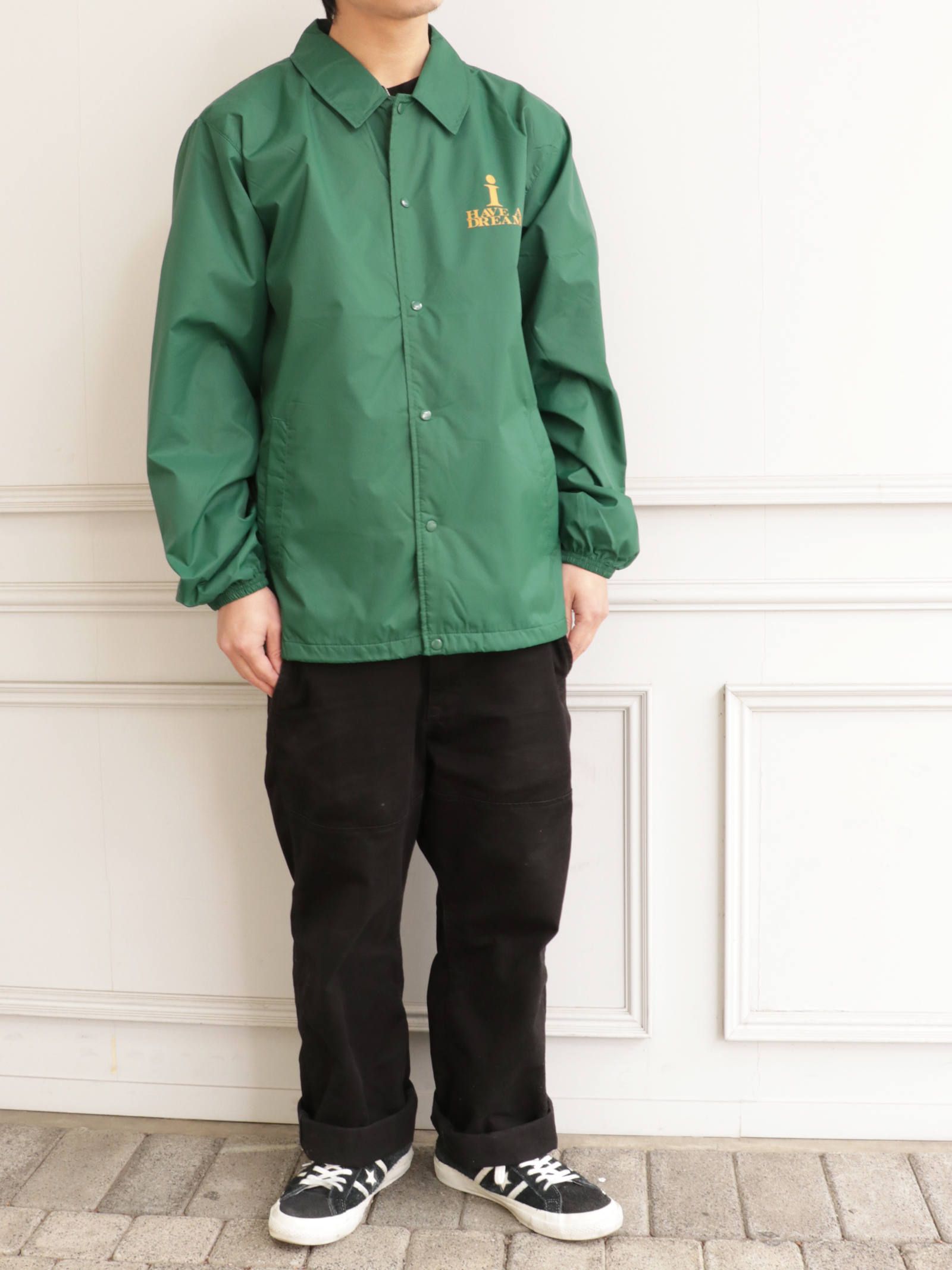 ナイロンコーチジャケット(O.L.A.W)(グリーン) / NYLON COACH JAKECT (GREEN)