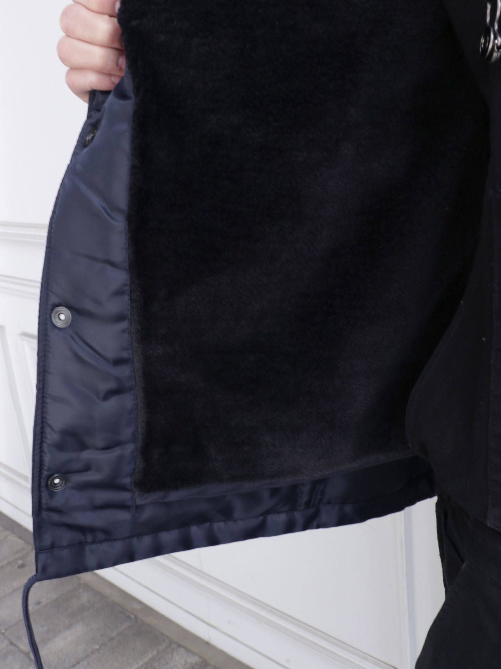 ボアコーチジャケット (O.L.A.W)(ネイビーxゴールド) / BOA COACH JACKET (BLACKxGOLD)