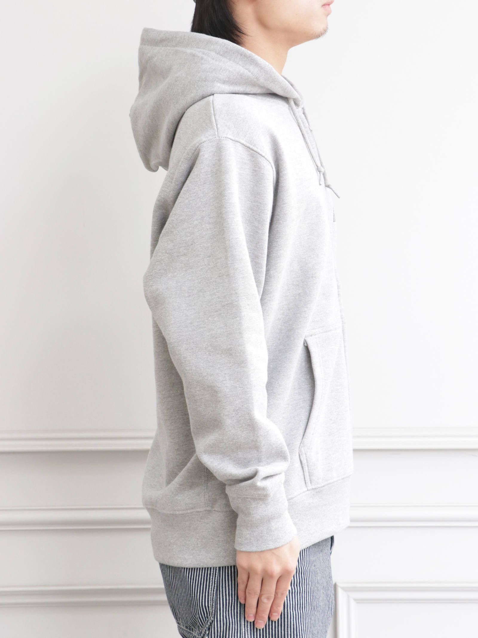 ジップアップパーカー "SKANDA" (グレー) / ZIPUP PARKA (GRAY)