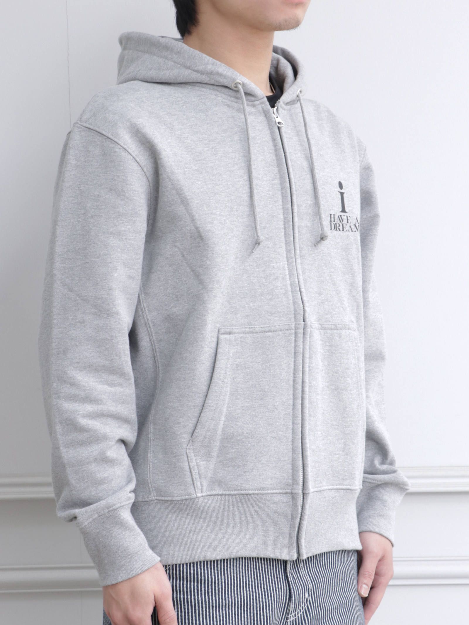 ジップアップパーカー(O.L.A.W)(グレー) / ZIPUP PARKA (GRAY)