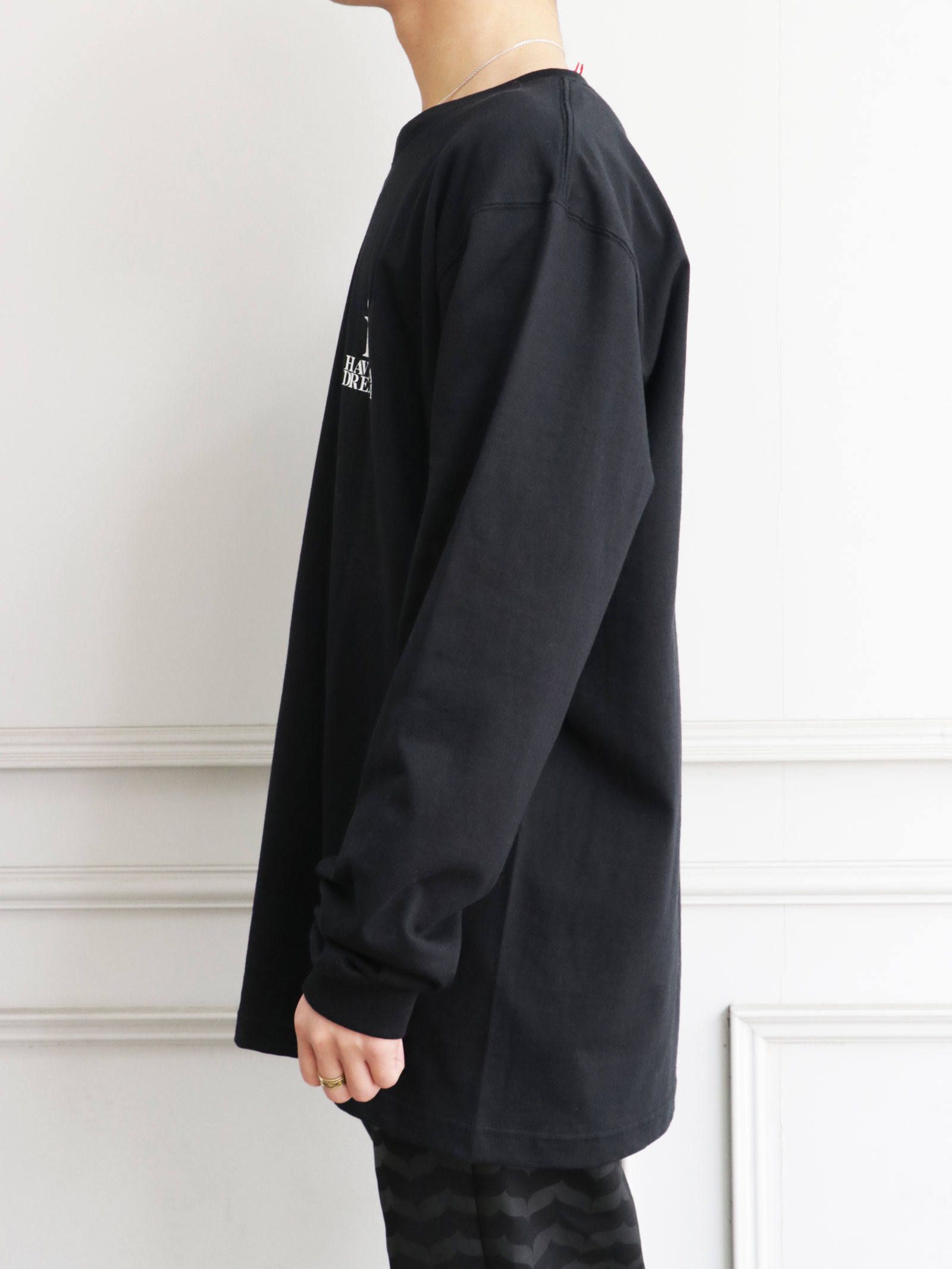 ロングスリーブTシャツ "SKANDA" (ブラック) / LONG SLEEVE T-SHIRTS (BLACK)