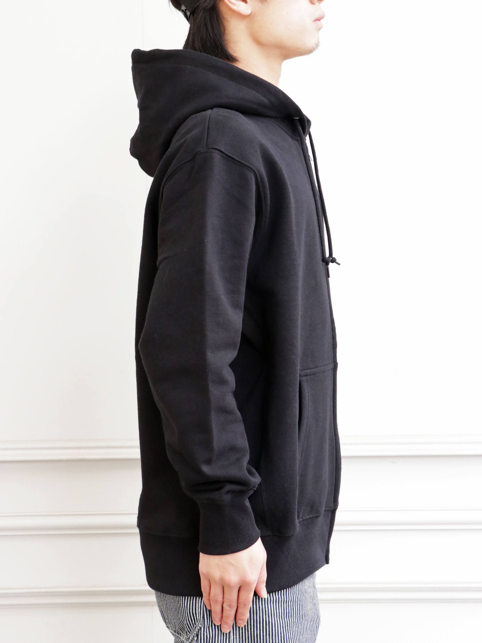 ジップアップパーカー(O.L.A.W)(ブラック) / ZIPUP PARKA (BLACK)