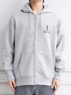 ジップアップパーカー "SKANDA" (グレー) / ZIPUP PARKA (GRAY)