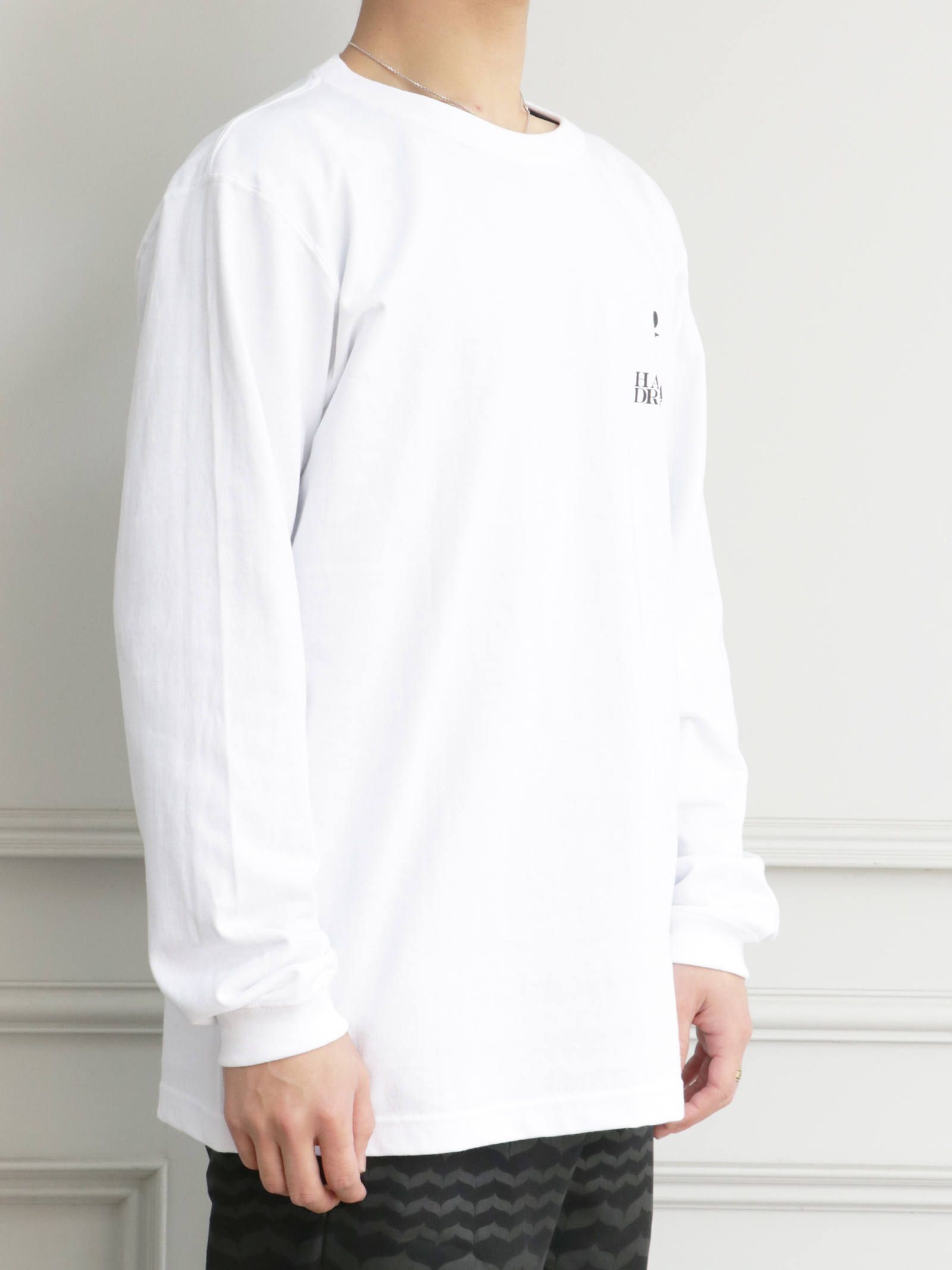 ロングスリーブTシャツ(O.L.A.W) (ホワイト) / LONG SLEEVE T-SHIRTS (WHITE)