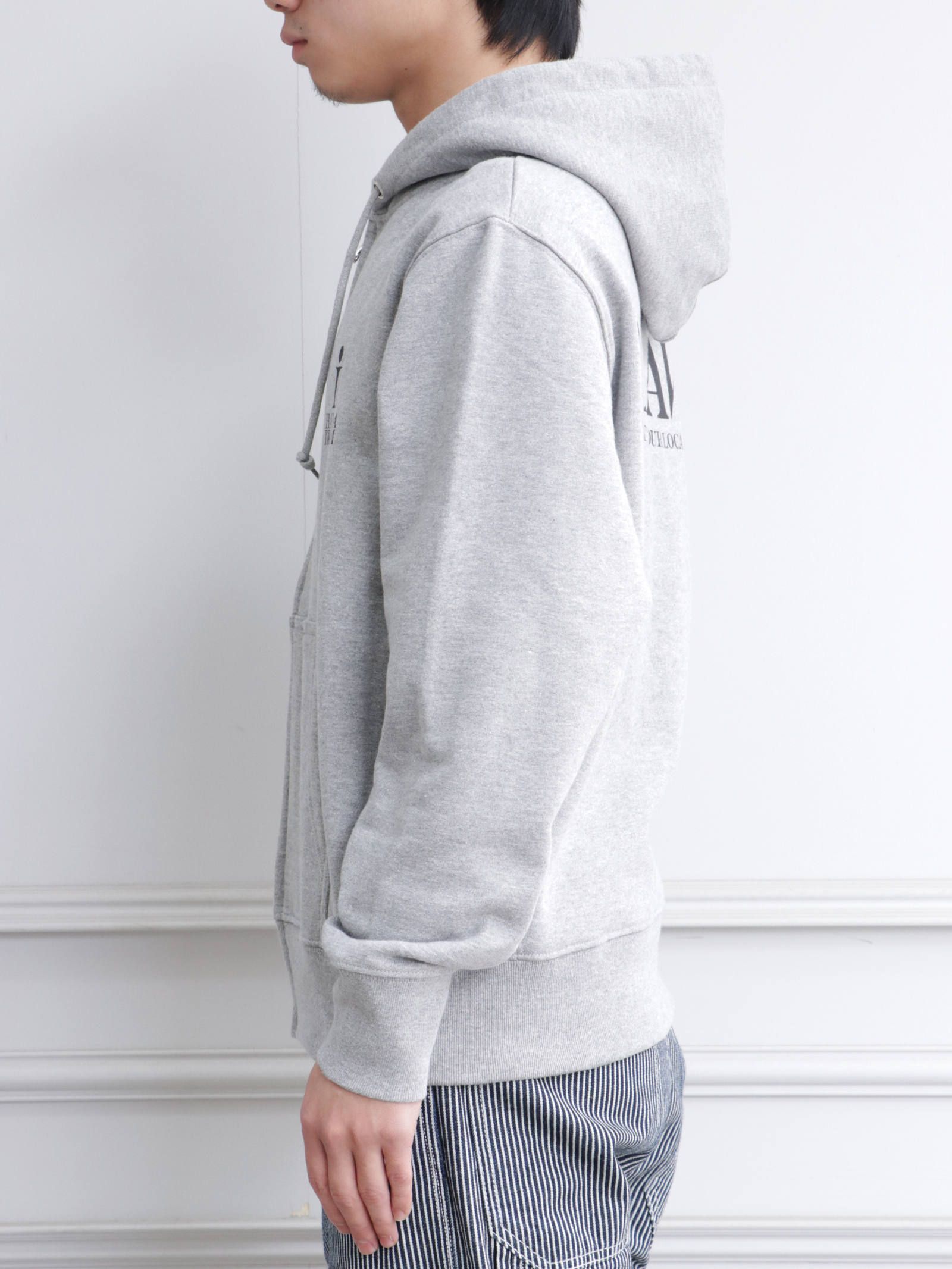 ジップアップパーカー(O.L.A.W)(グレー) / ZIPUP PARKA (GRAY)