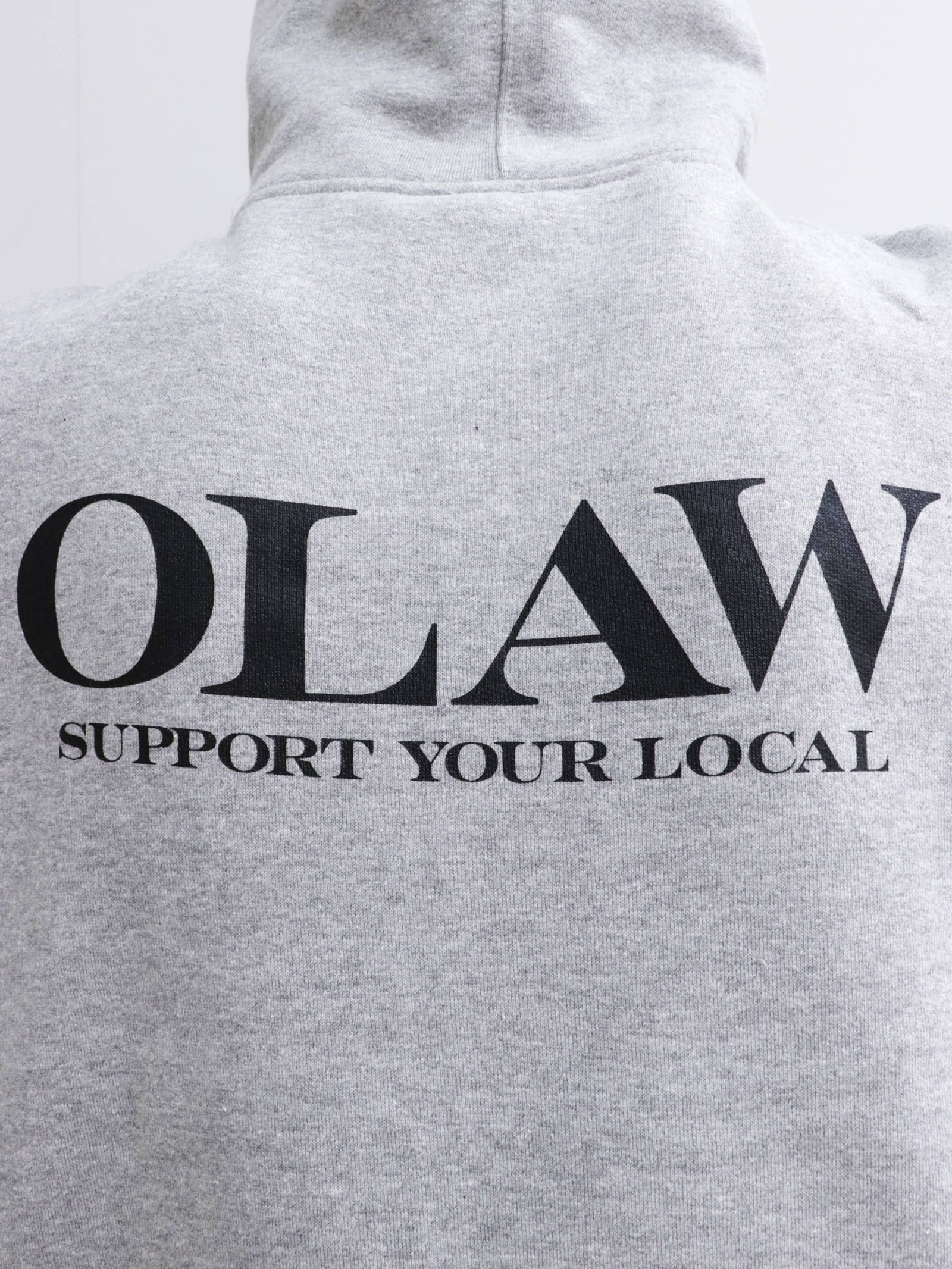 ジップアップパーカー(O.L.A.W)(グレー) / ZIPUP PARKA (GRAY)