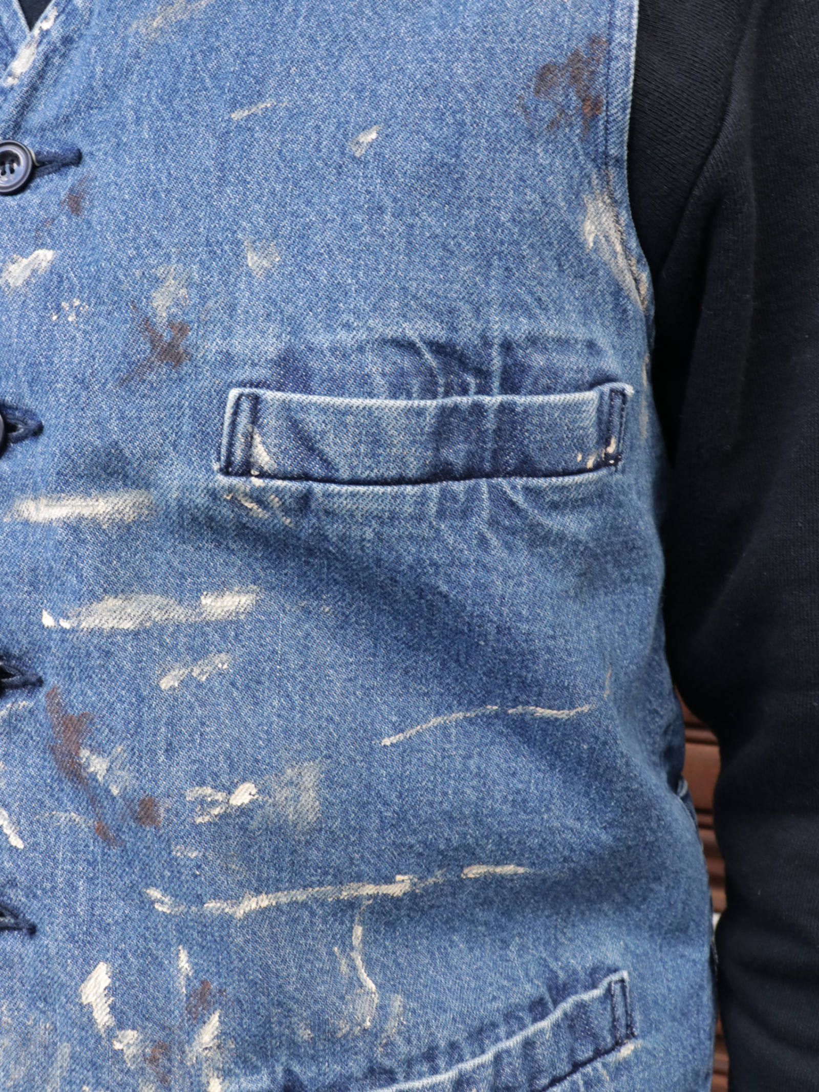 ヘリテージ エンジニア ベスト (ヴィンテージタイプ) / HERITAGE ENGINEER VEST (VINTAGE TYPE)