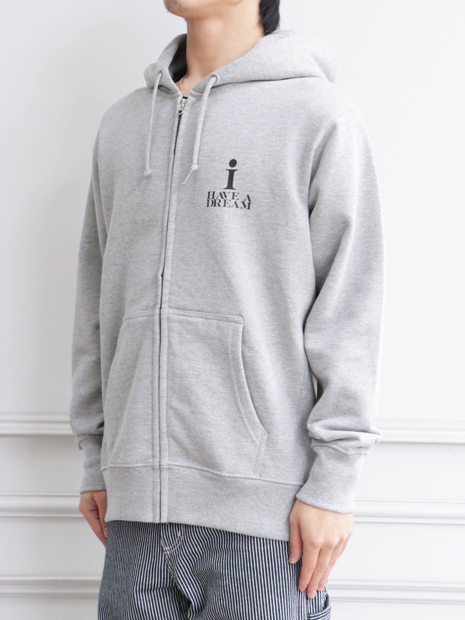 ジップアップパーカー "SKANDA" (グレー) / ZIPUP PARKA (GRAY)