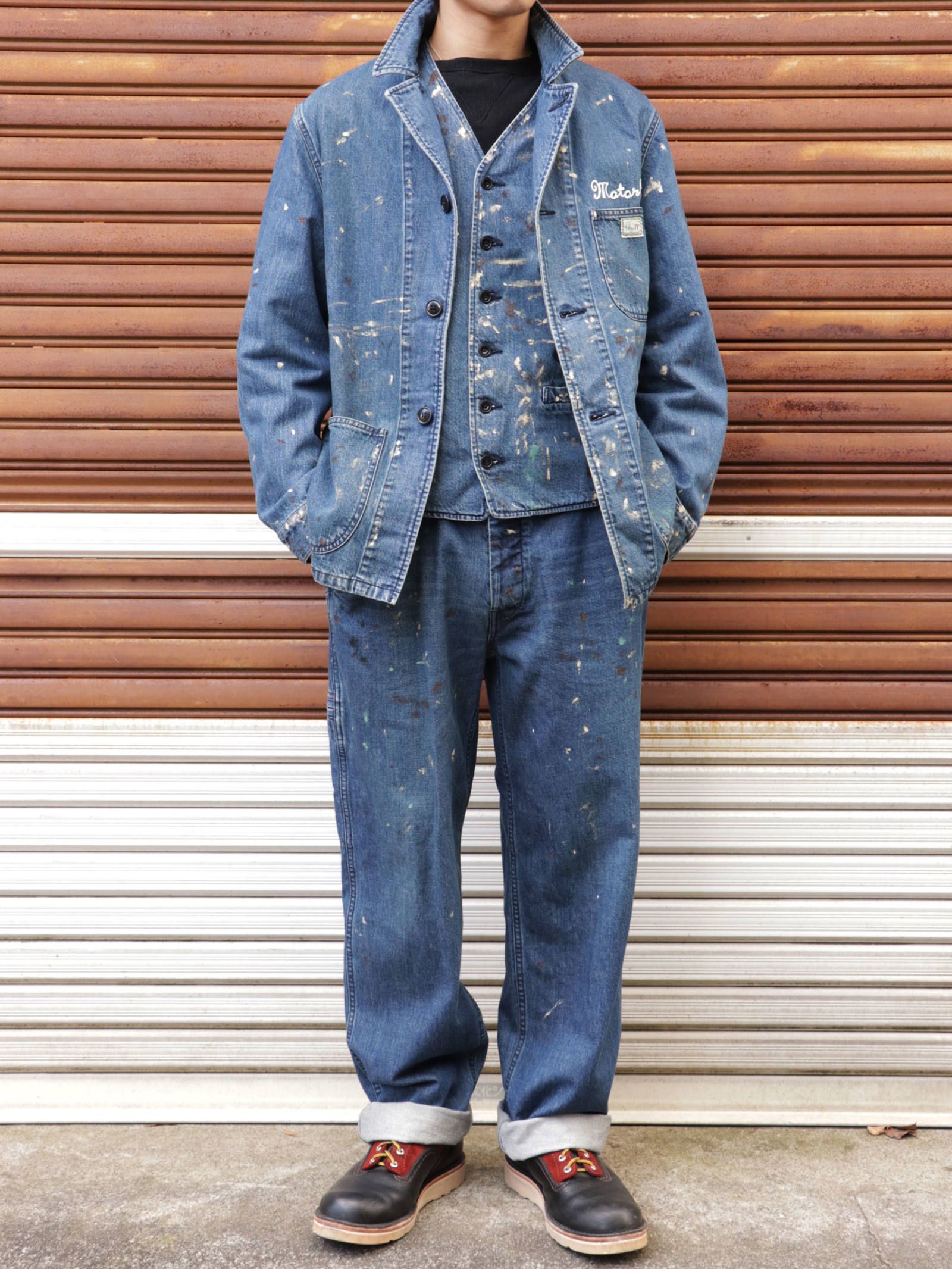 ヘリテージ エンジニア パンツ (ヴィンテージタイプ) / HERITAGE ENGINEER pants (VINTAGE TYPE)