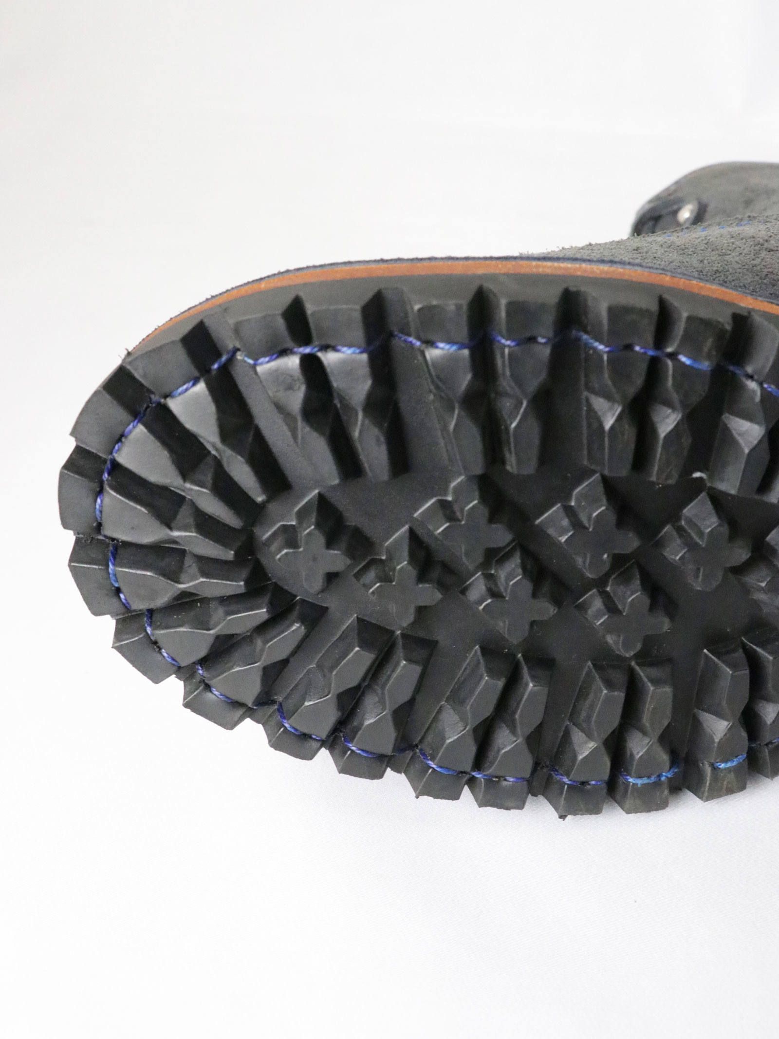 "JOBMASTER" SEMILACE TOE (NAVY "ROUGH OUT")
