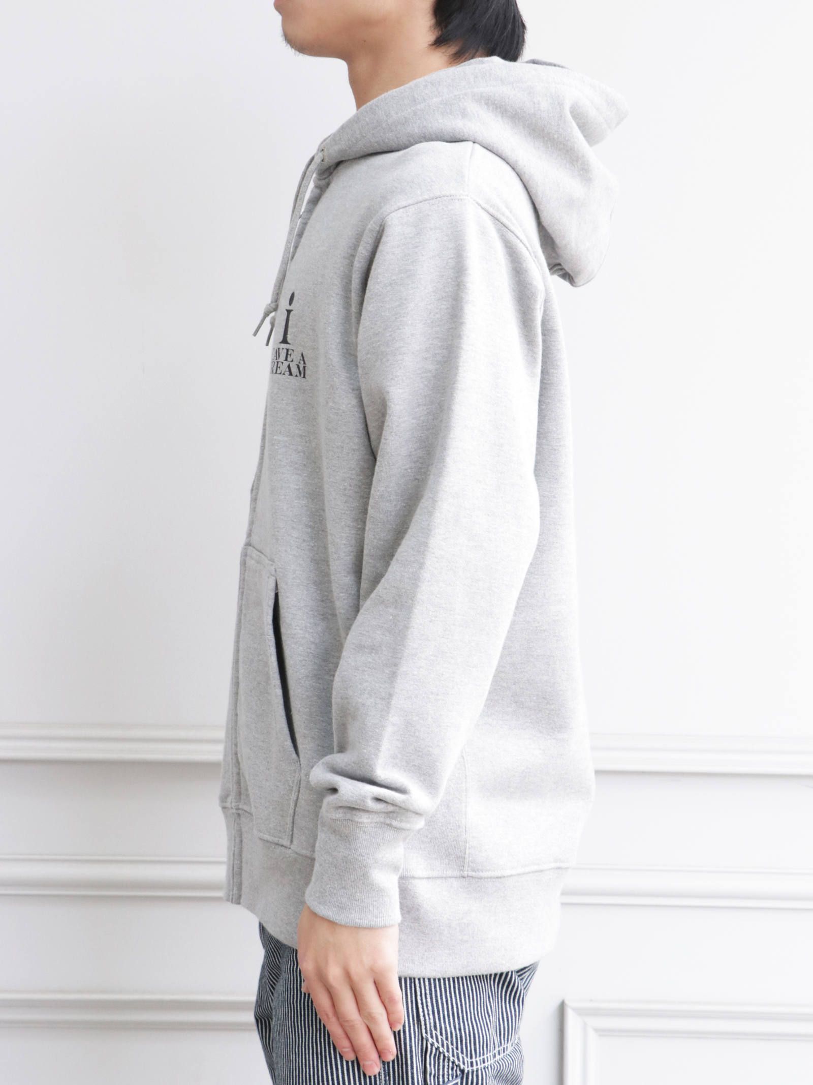 ジップアップパーカー "SKANDA" (グレー) / ZIPUP PARKA (GRAY)