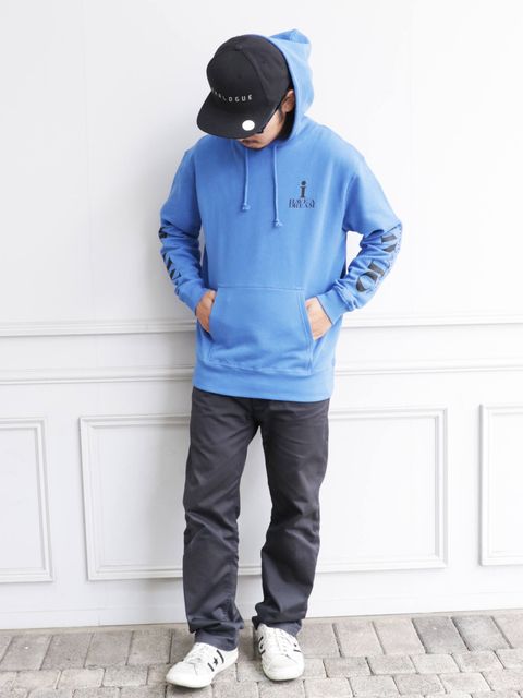 プルオーバーパーカー (ブルー) / PULLOVER PARKA (BULE)
