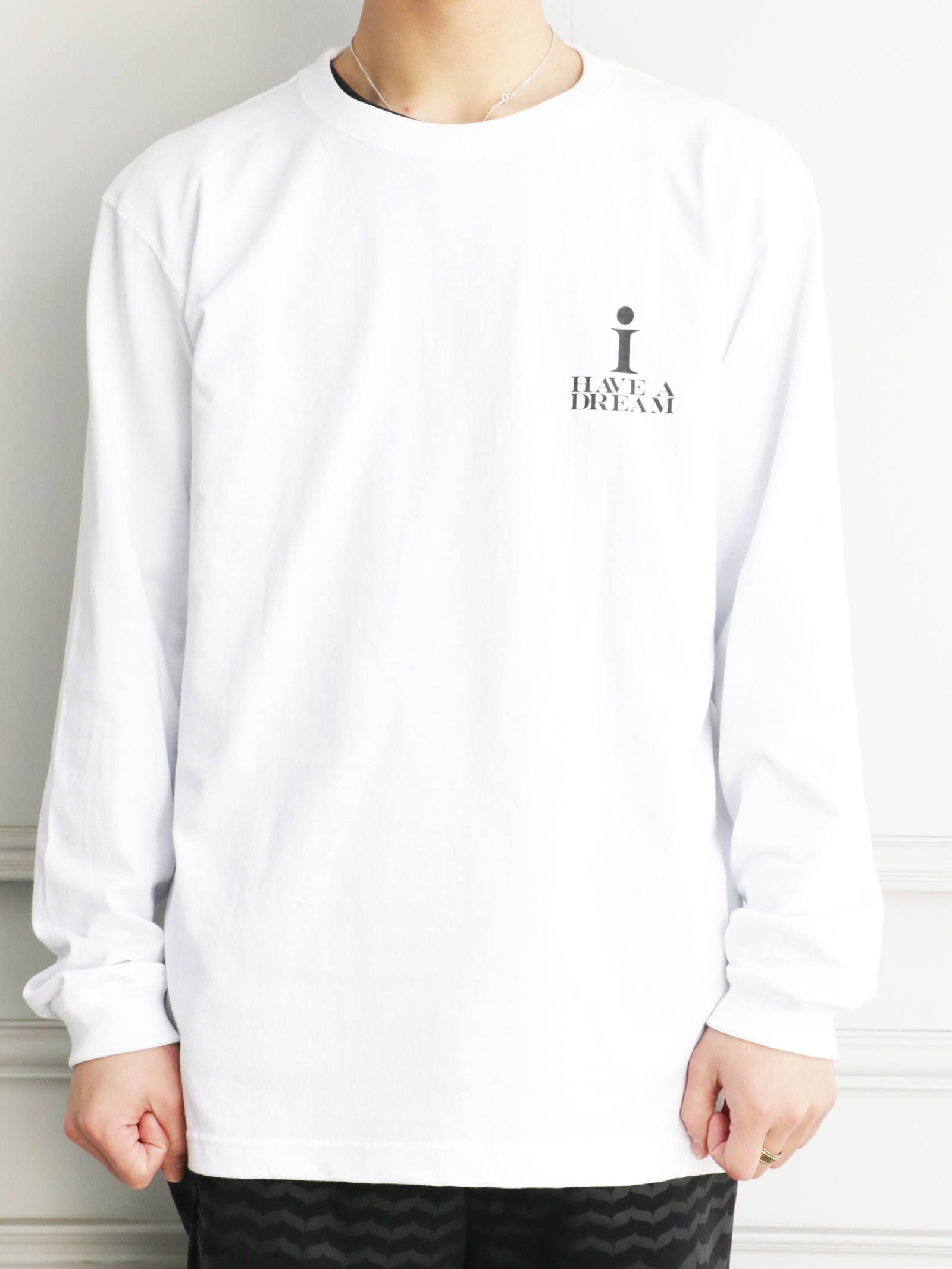 ロングスリーブTシャツ(O.L.A.W) (ホワイト) / LONG SLEEVE T-SHIRTS (WHITE)