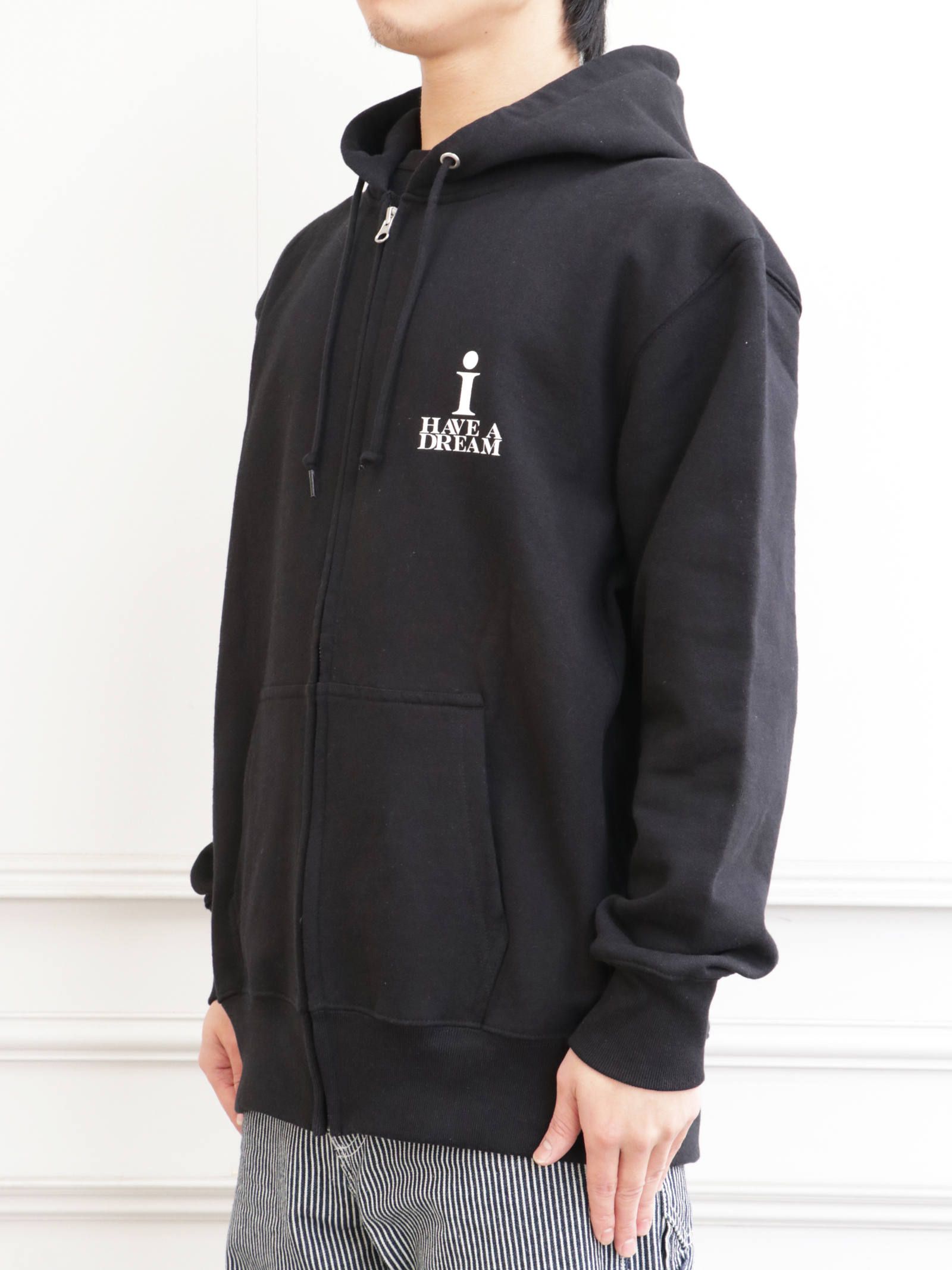 ジップアップパーカー(O.L.A.W)(ブラック) / ZIPUP PARKA (BLACK)