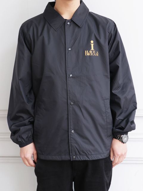 ナイロンコーチジャケット(O.L.A.W)(ブラック) / NYLON COACH JAKECT (BLACK)
