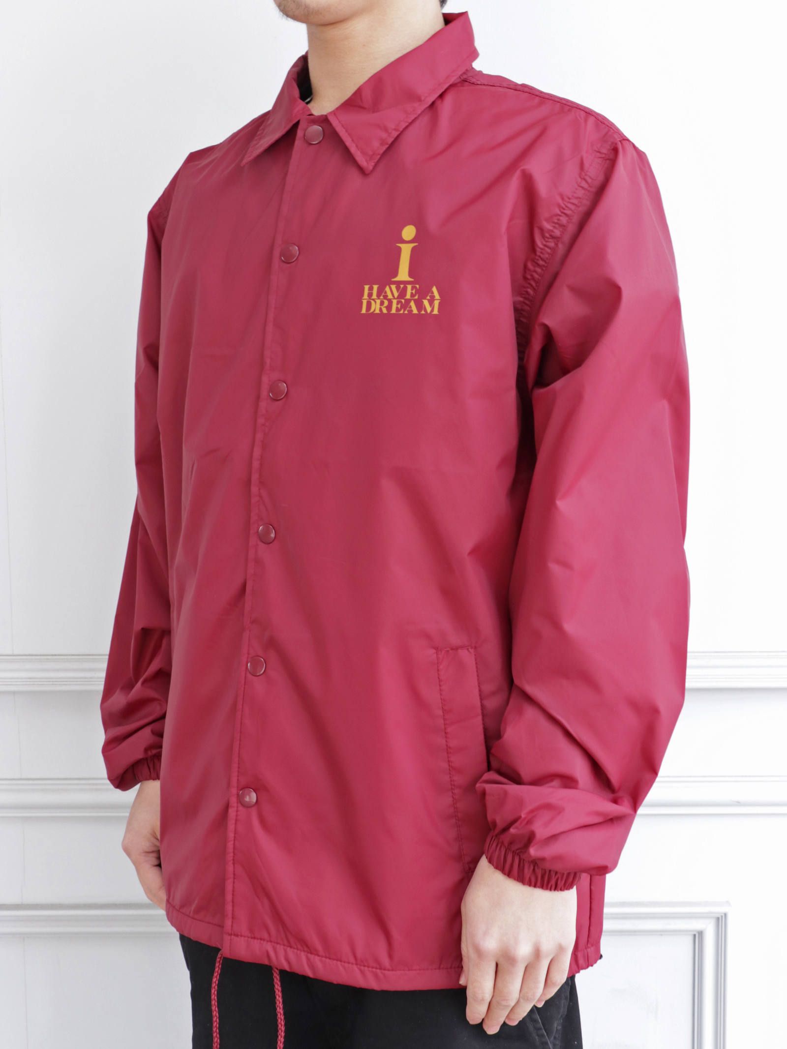 ナイロンコーチジャケット(O.L.A.W)(バーガンディー) / NYLON COACH JAKECT ( BURGUNDY)