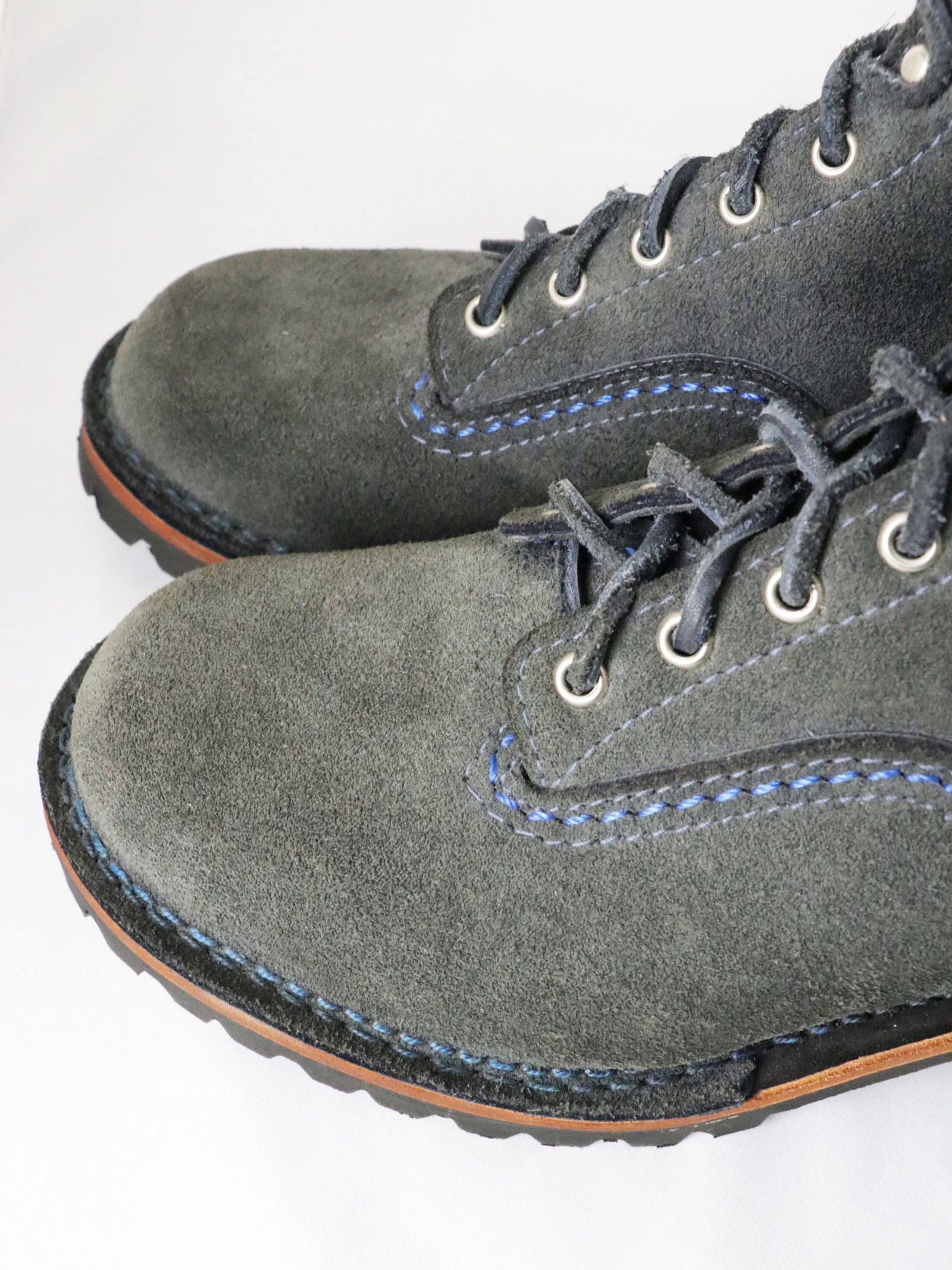 "JOBMASTER" SEMILACE TOE (NAVY "ROUGH OUT")