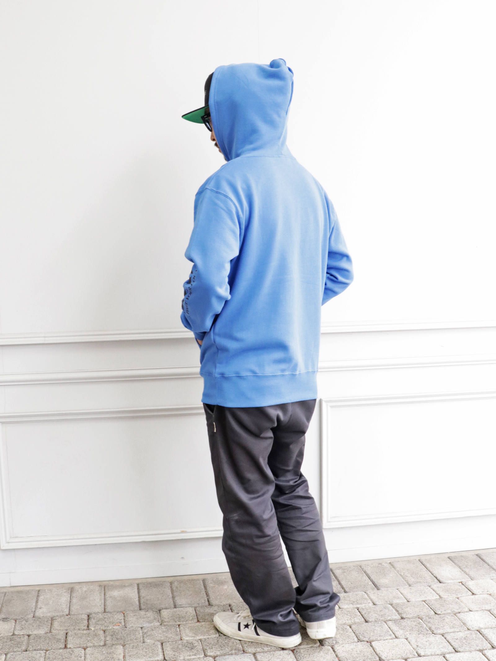 プルオーバーパーカー (ブルー) / PULLOVER PARKA (BULE)
