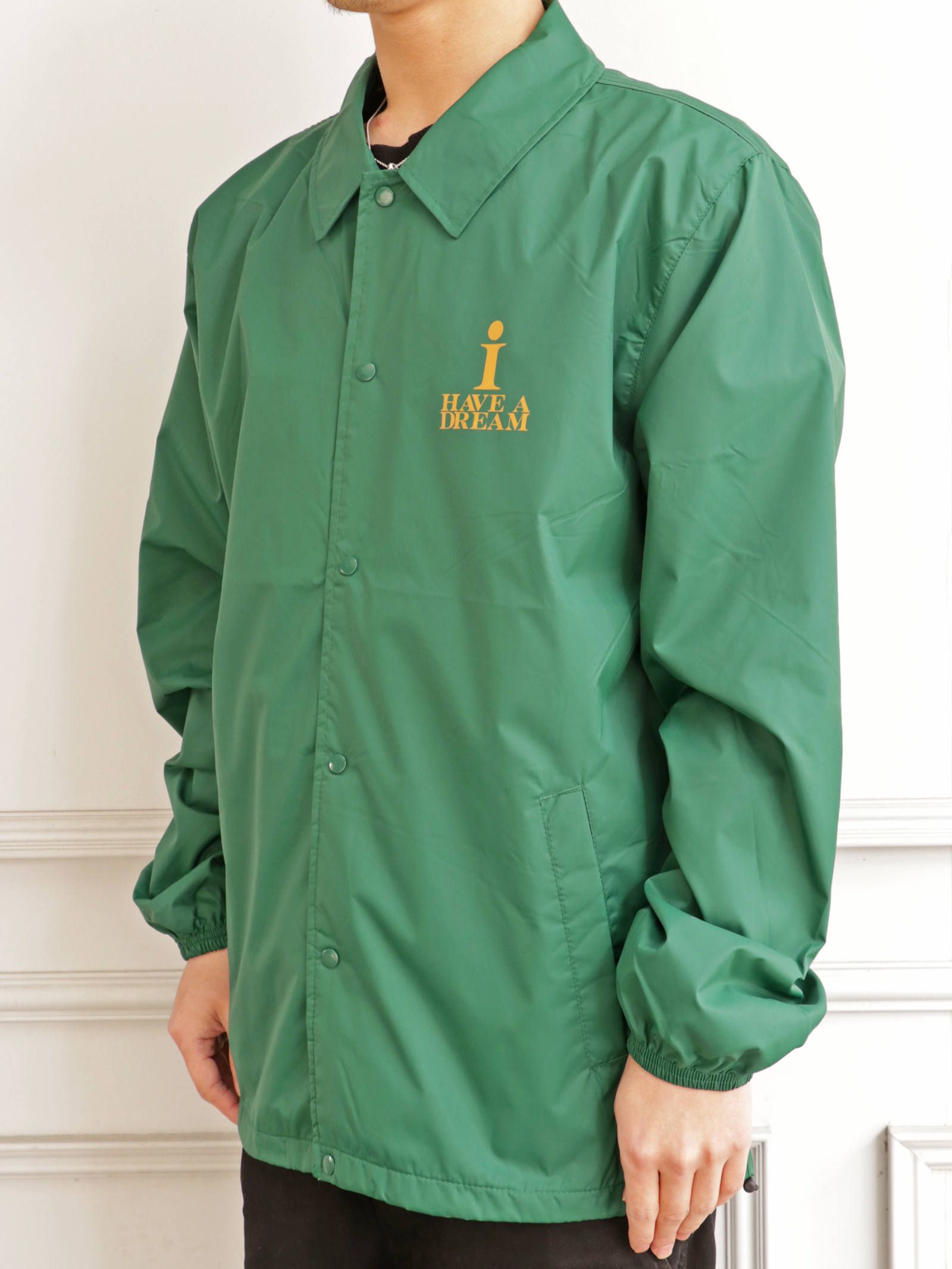 ナイロンコーチジャケット(O.L.A.W)(グリーン) / NYLON COACH JAKECT (GREEN)