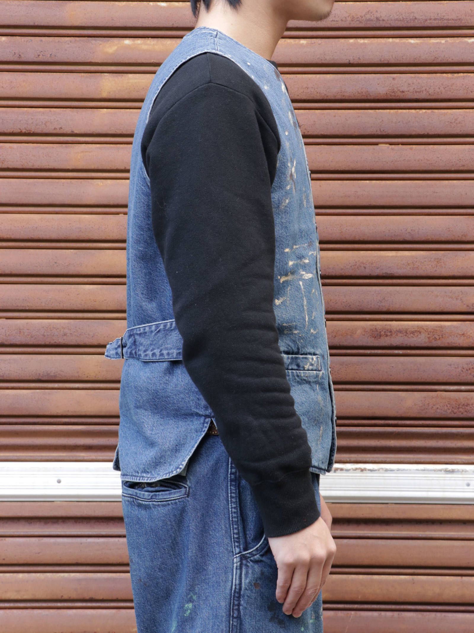 ヘリテージ エンジニア ベスト (ヴィンテージタイプ) / HERITAGE ENGINEER VEST (VINTAGE TYPE)