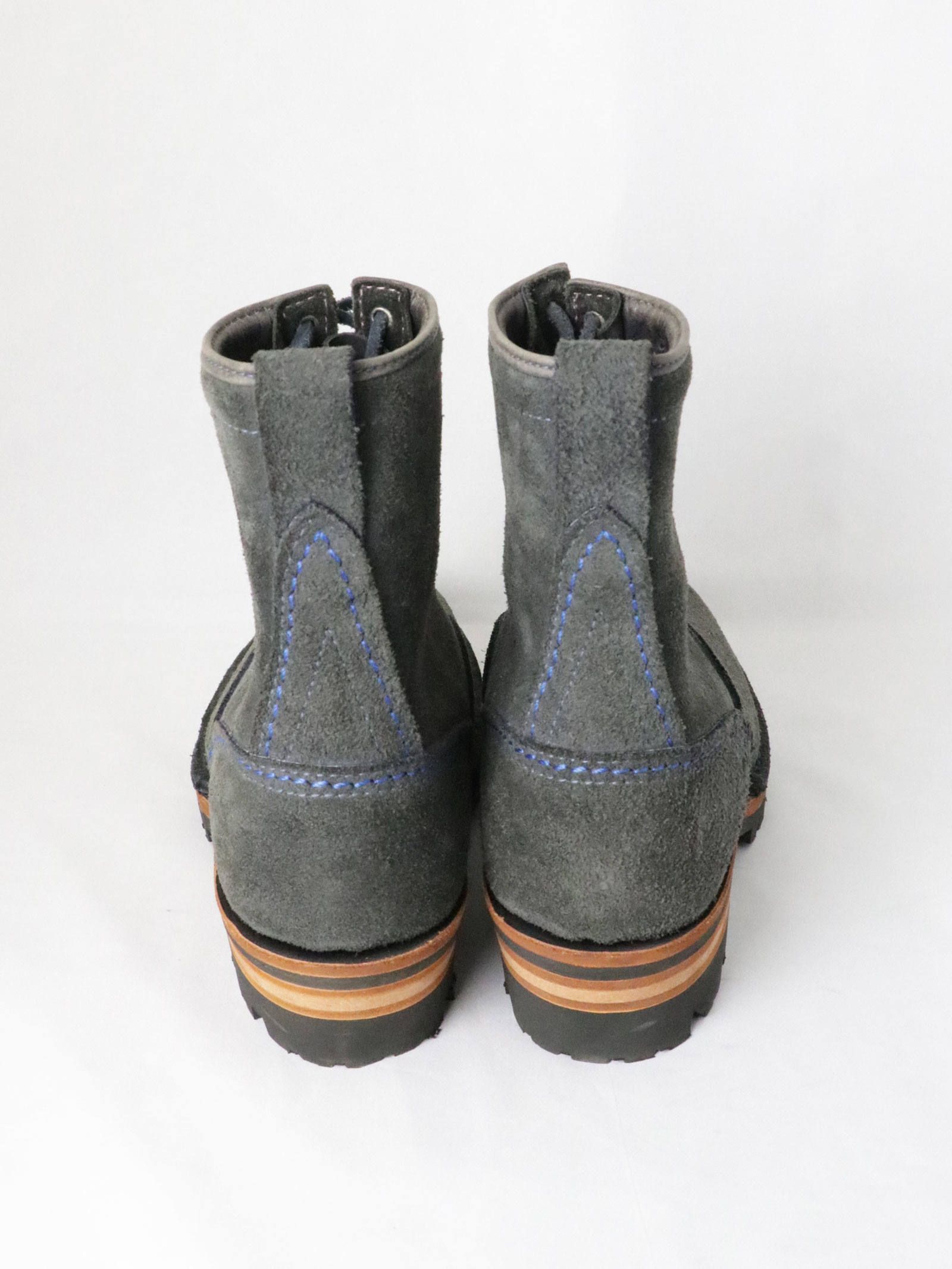 "JOBMASTER" SEMILACE TOE (NAVY "ROUGH OUT")