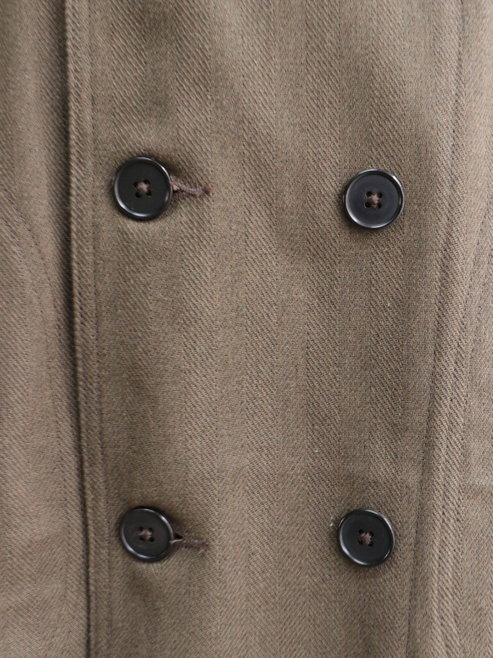 BLACK SIGN - Army Herringbone Soldier Coat / アーミー 