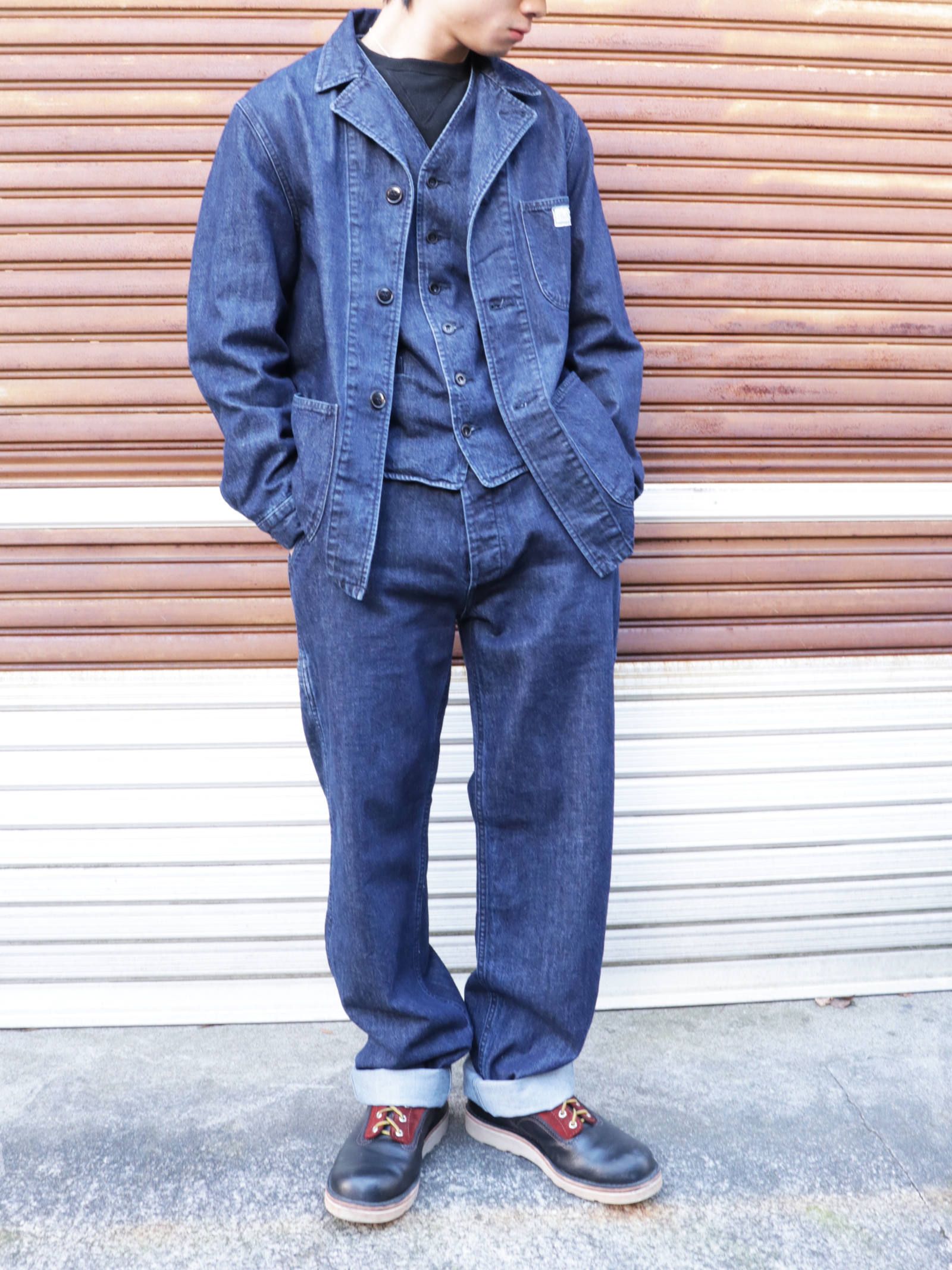 ヘリテージエンジニアジャケット (インディゴ) / HERITAGE ENGINEER JAKET (INDIGO)