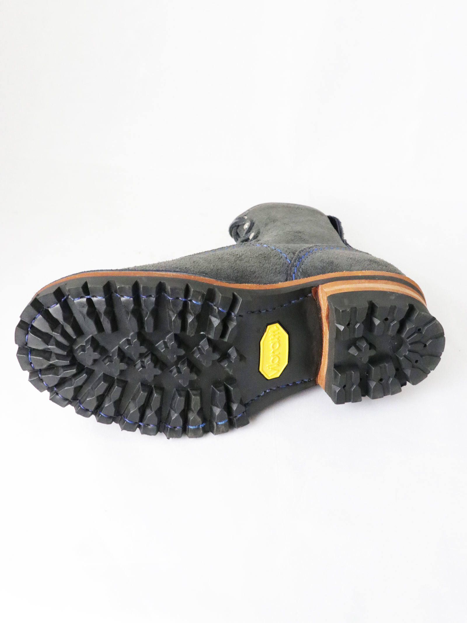 "JOBMASTER" SEMILACE TOE (NAVY "ROUGH OUT")